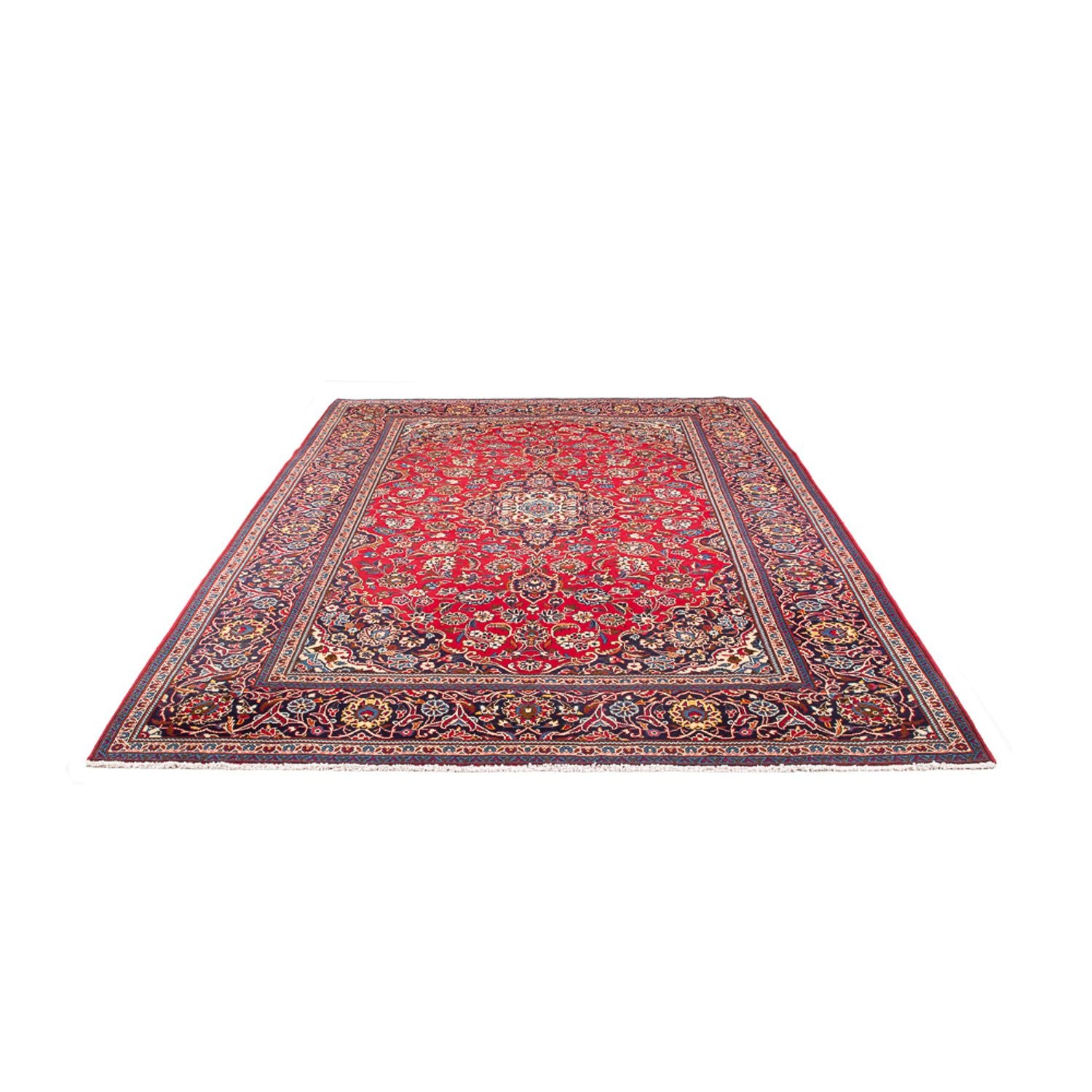 Tappeto Persero - Keshan - 294 x 194 cm - rosso