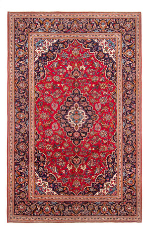 Tappeto Persero - Keshan - 293 x 195 cm - rosso