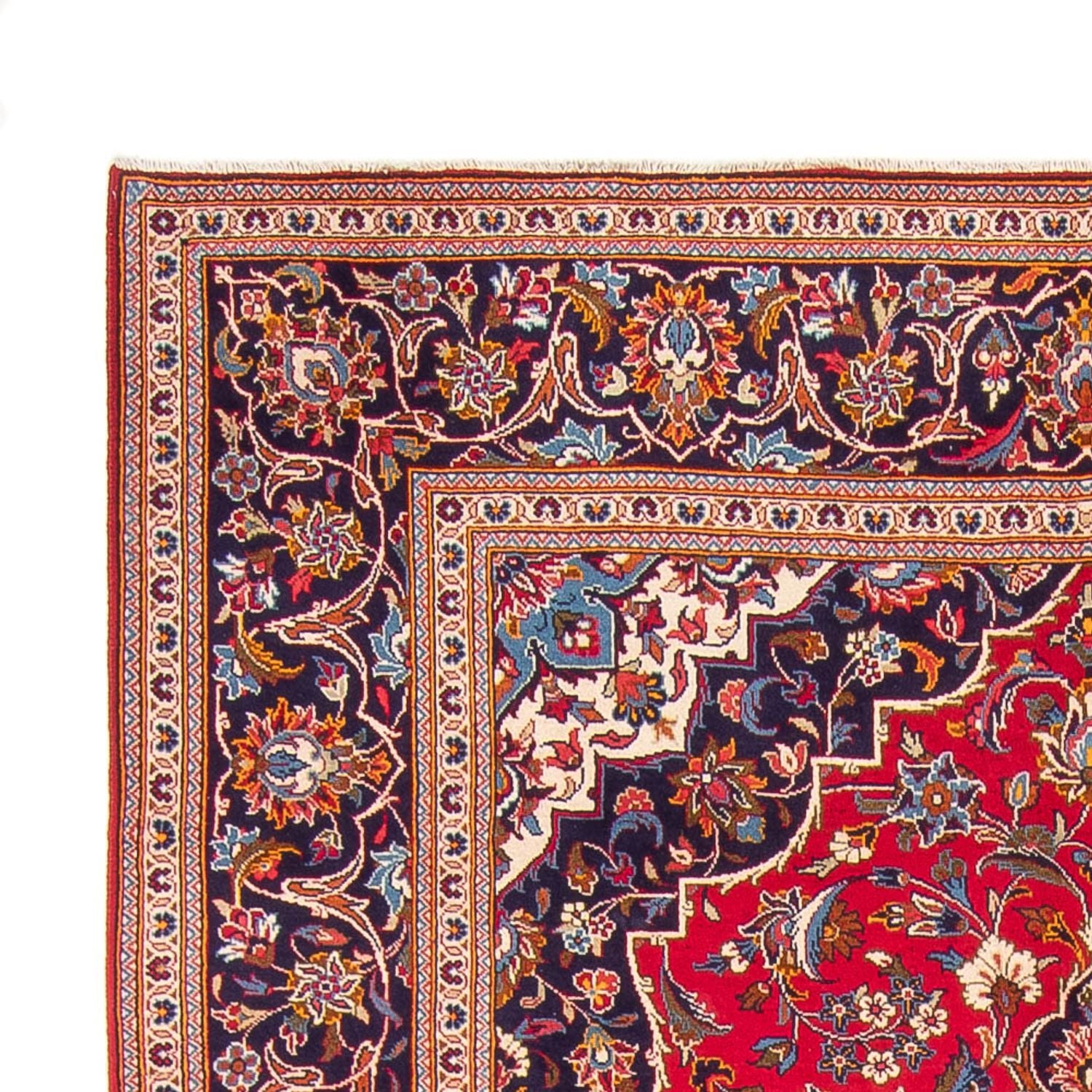 Tappeto Persero - Keshan - 293 x 195 cm - rosso