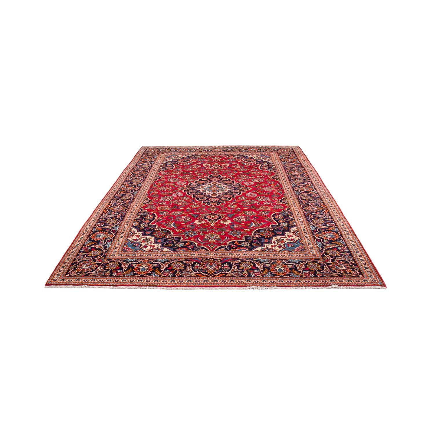 Tappeto Persero - Keshan - 293 x 195 cm - rosso