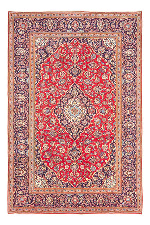 Tappeto Persero - Keshan - 293 x 196 cm - rosso