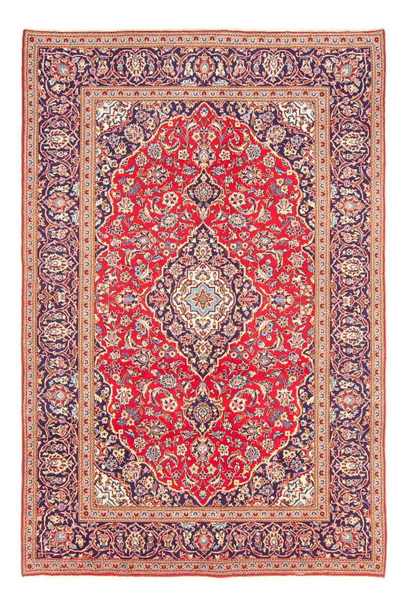 Tappeto Persero - Keshan - 293 x 196 cm - rosso