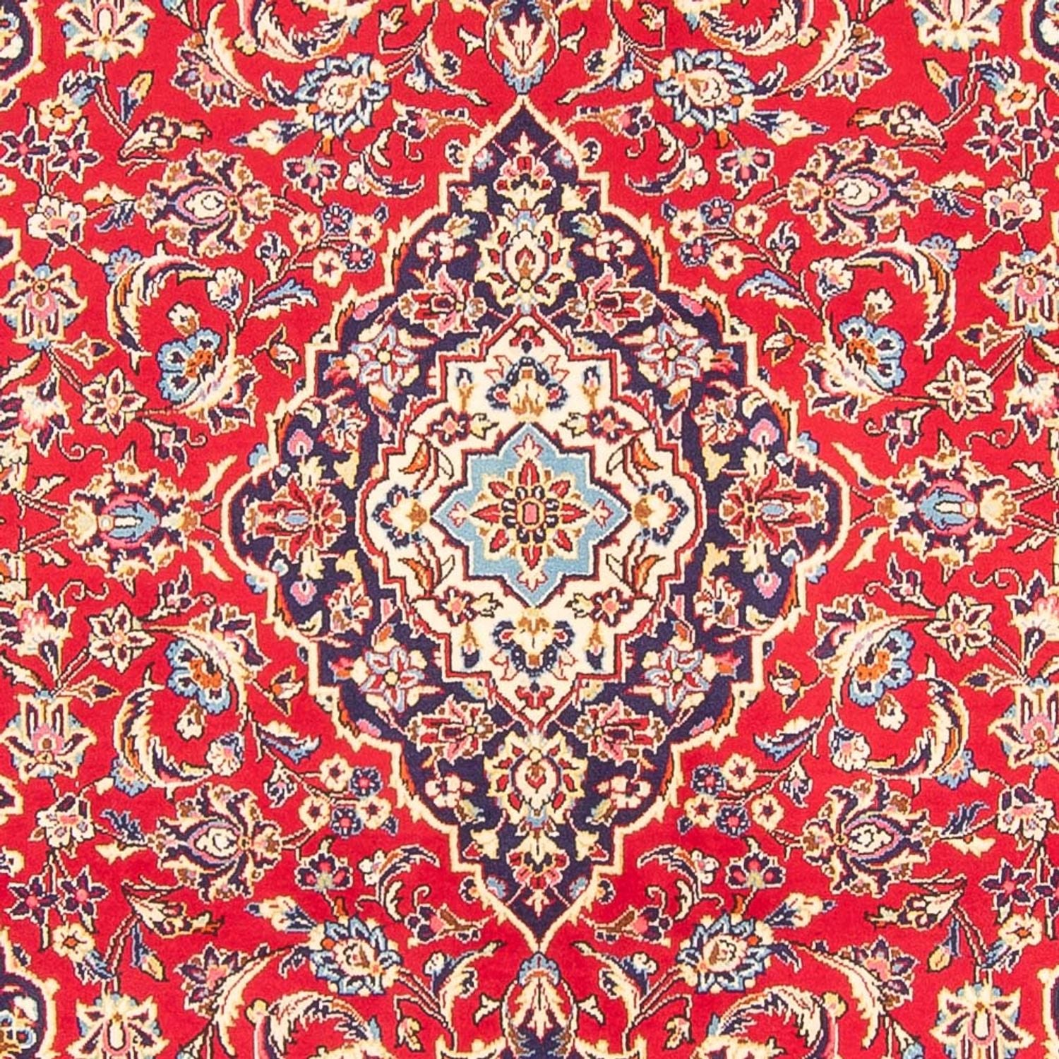 Tappeto Persero - Keshan - 293 x 196 cm - rosso