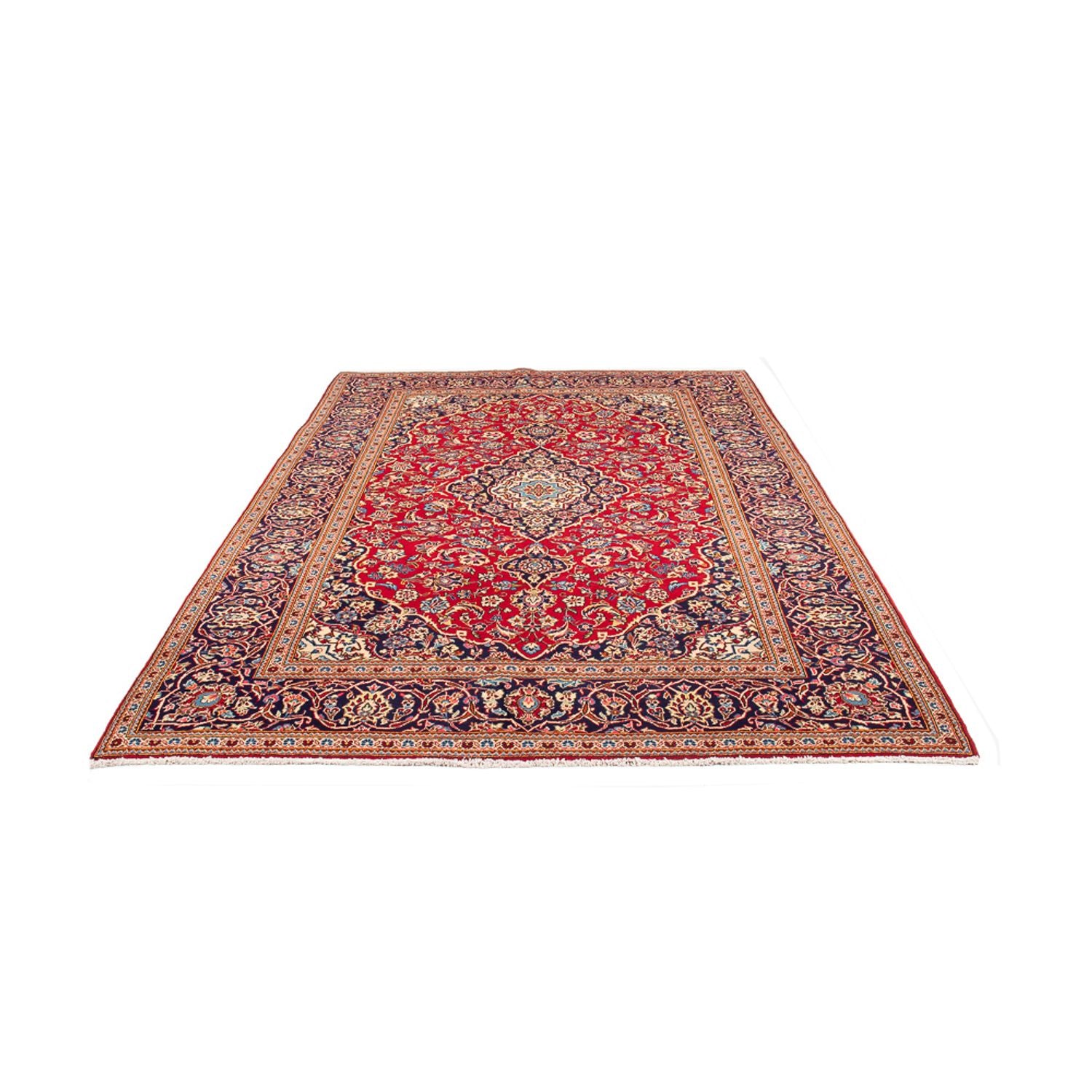 Tappeto Persero - Keshan - 293 x 196 cm - rosso