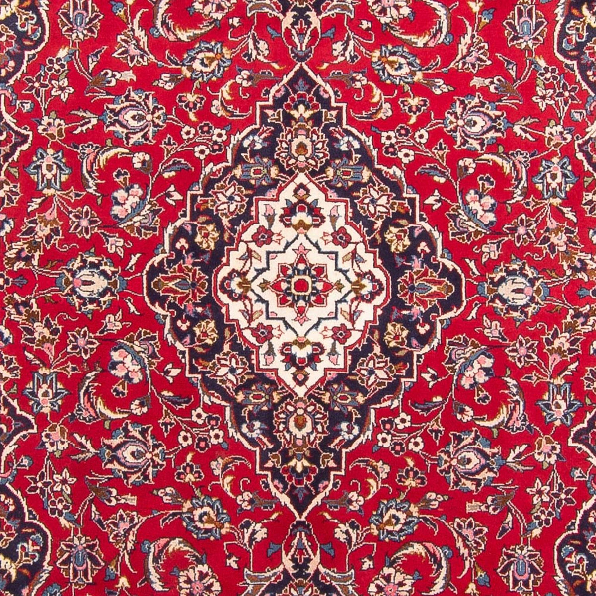 Tappeto Persero - Keshan - 296 x 194 cm - rosso