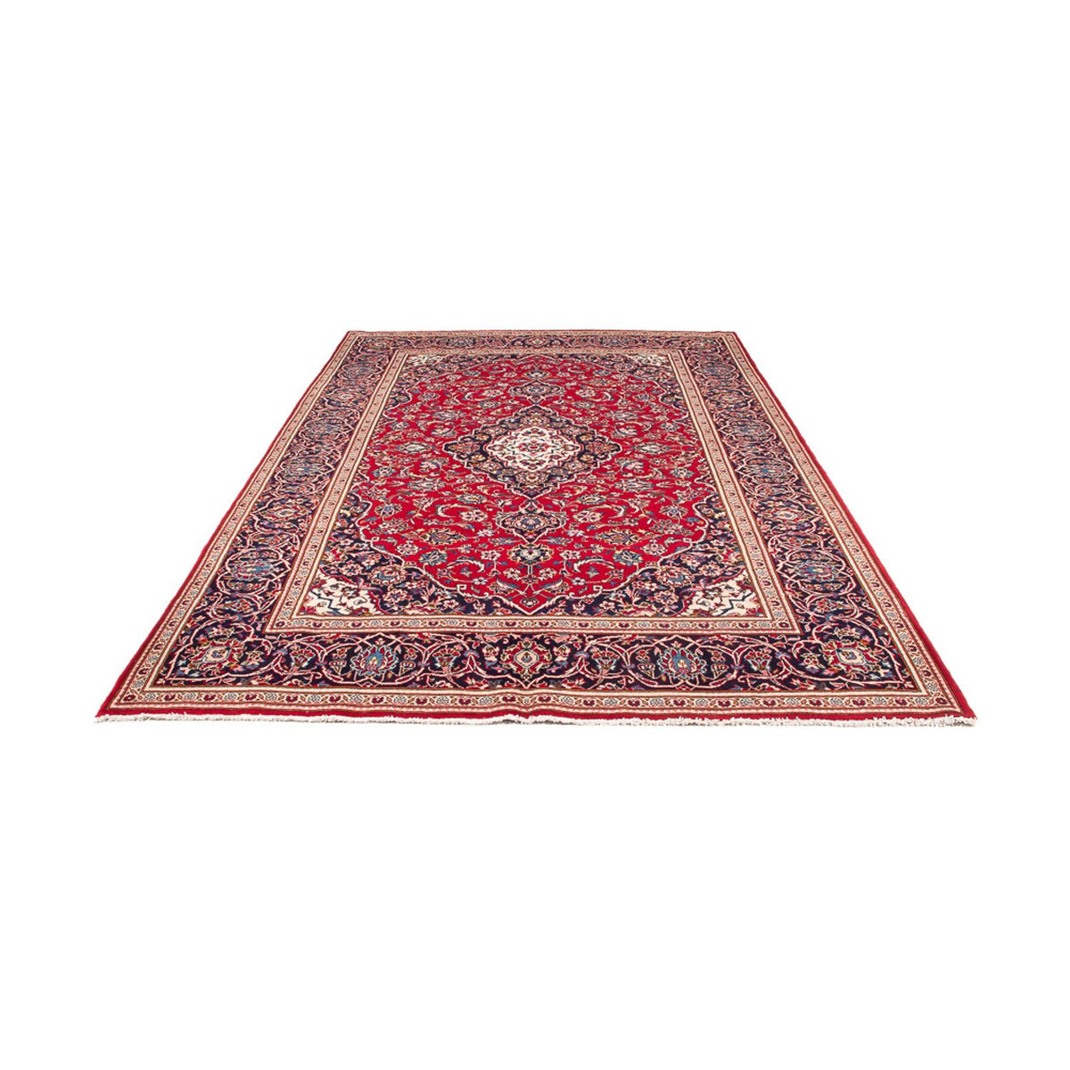 Tappeto Persero - Keshan - 296 x 194 cm - rosso