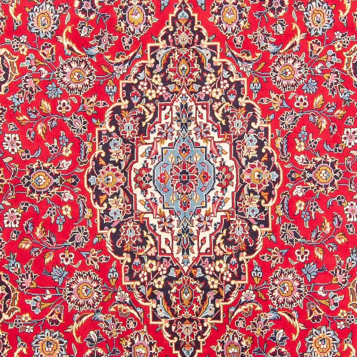 Tappeto Persero - Keshan - 290 x 198 cm - rosso