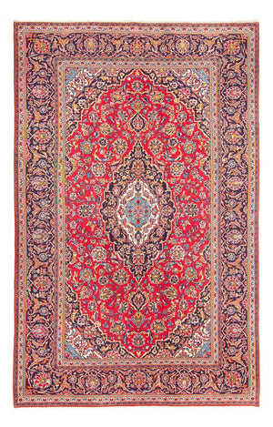 Tappeto Persero - Keshan - 297 x 194 cm - rosso