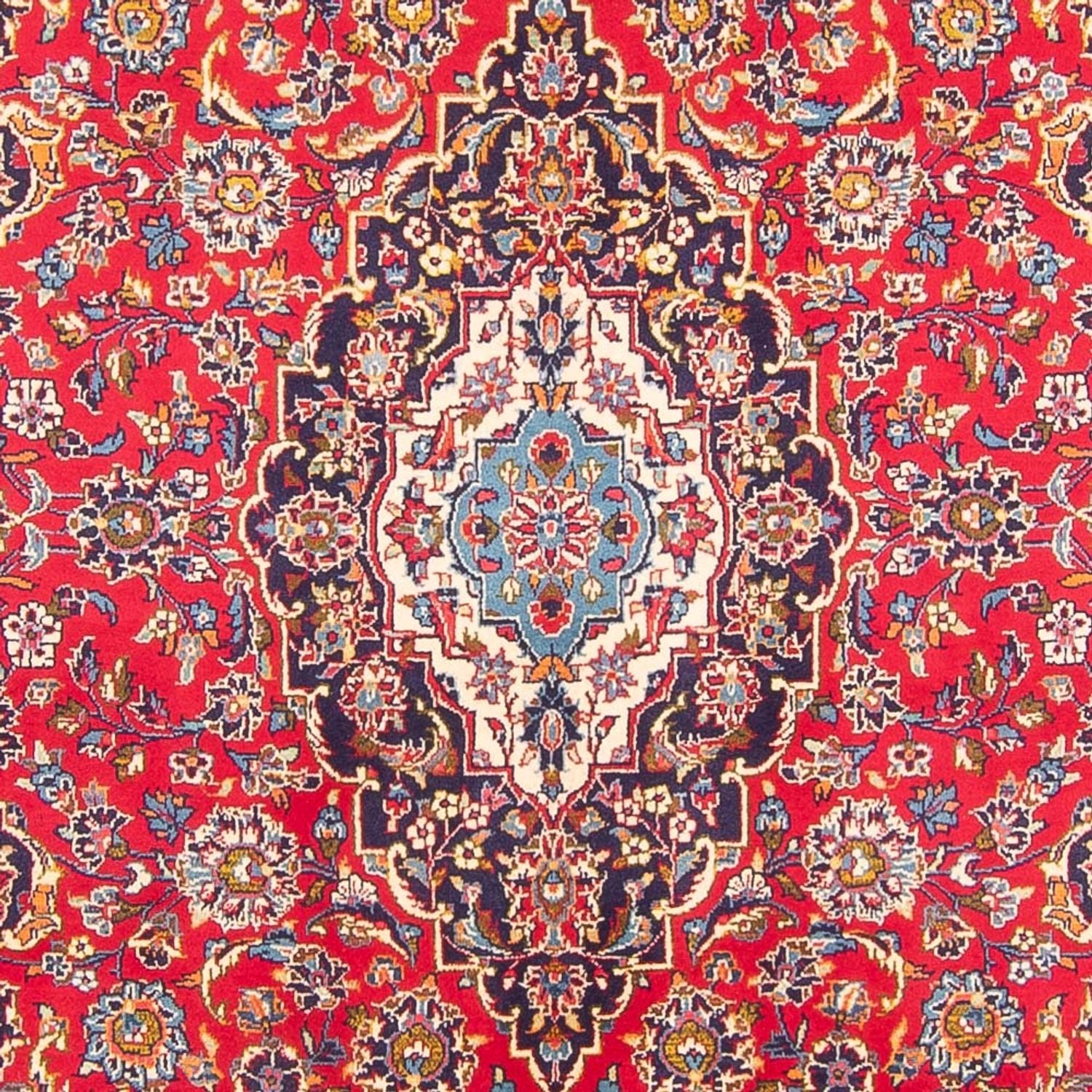 Tappeto Persero - Keshan - 297 x 194 cm - rosso