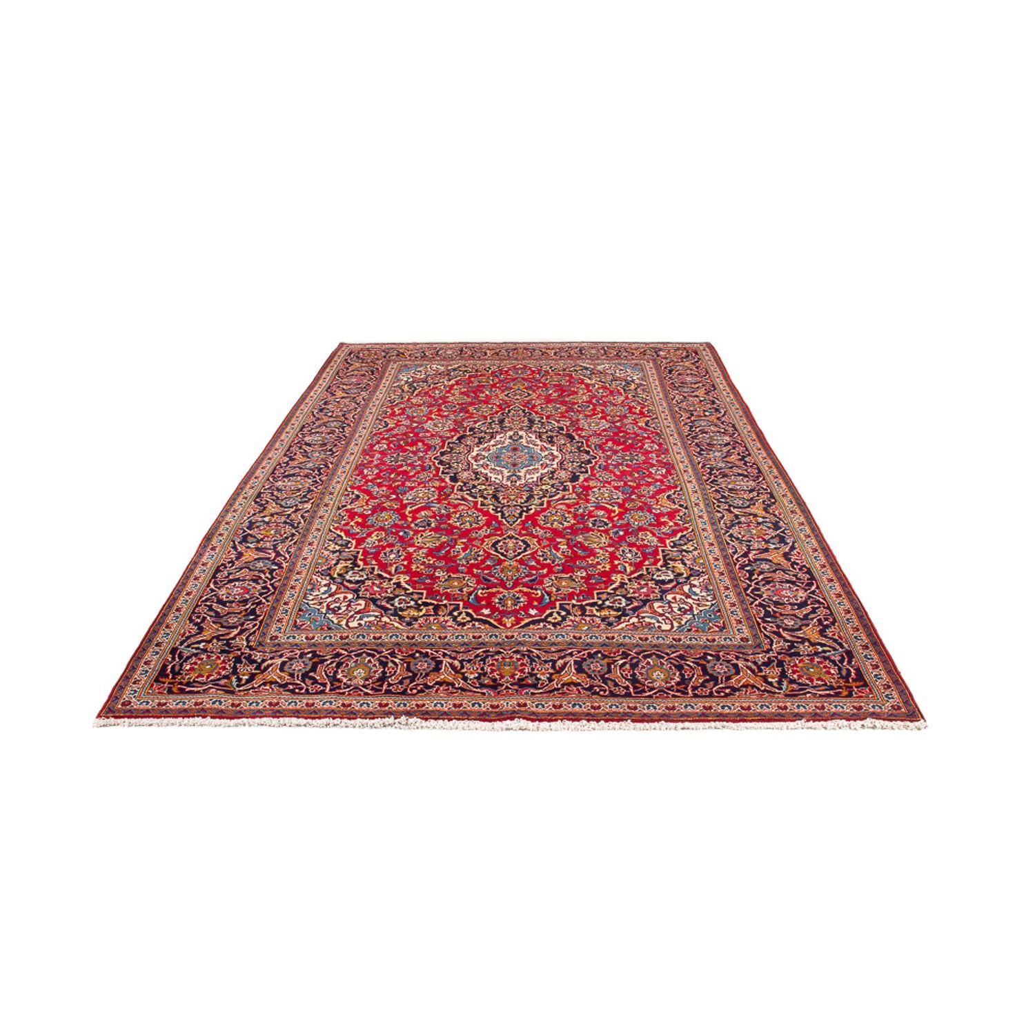 Tappeto Persero - Keshan - 297 x 194 cm - rosso