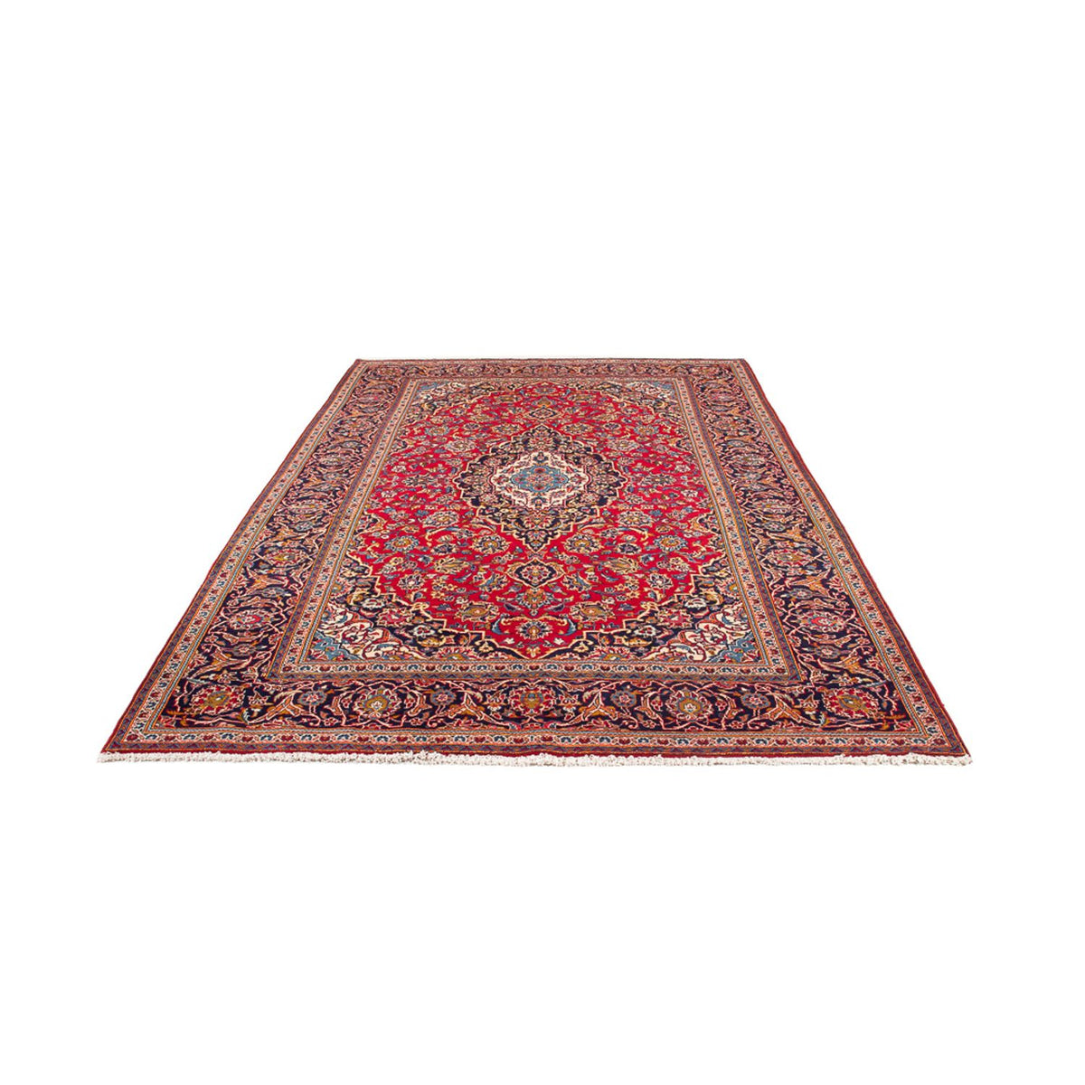 Tappeto Persero - Keshan - 297 x 194 cm - rosso