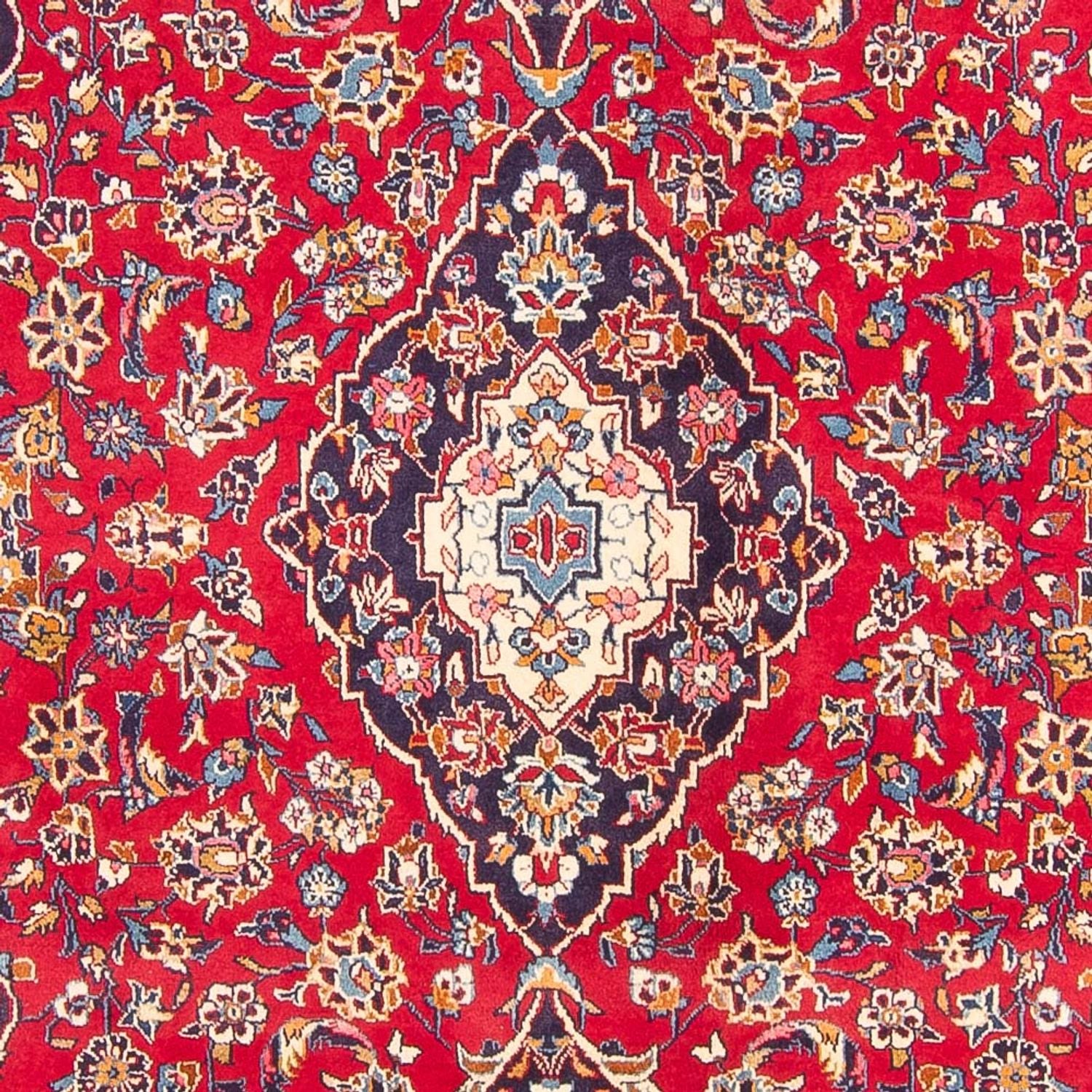 Tappeto Persero - Keshan - 284 x 203 cm - rosso