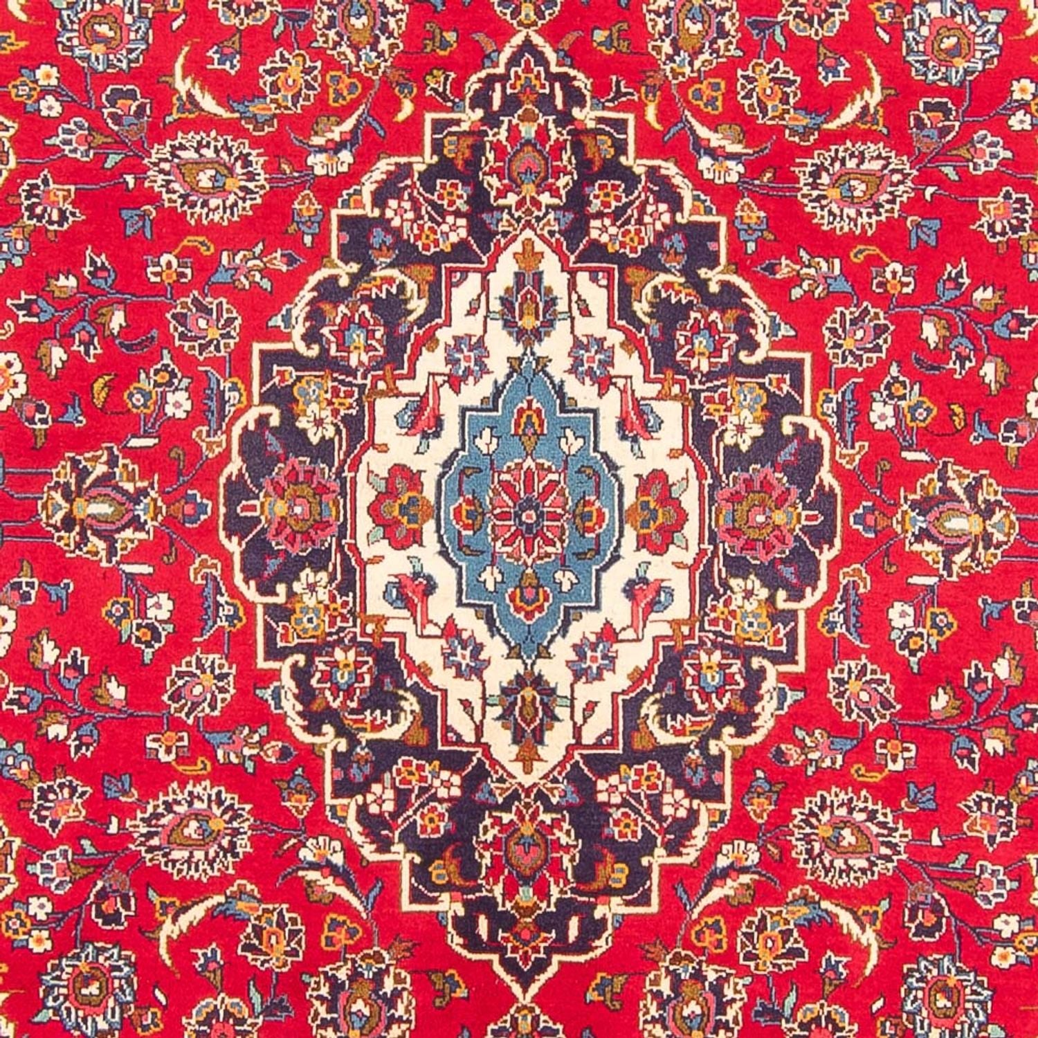 Tappeto Persero - Keshan - 295 x 196 cm - rosso