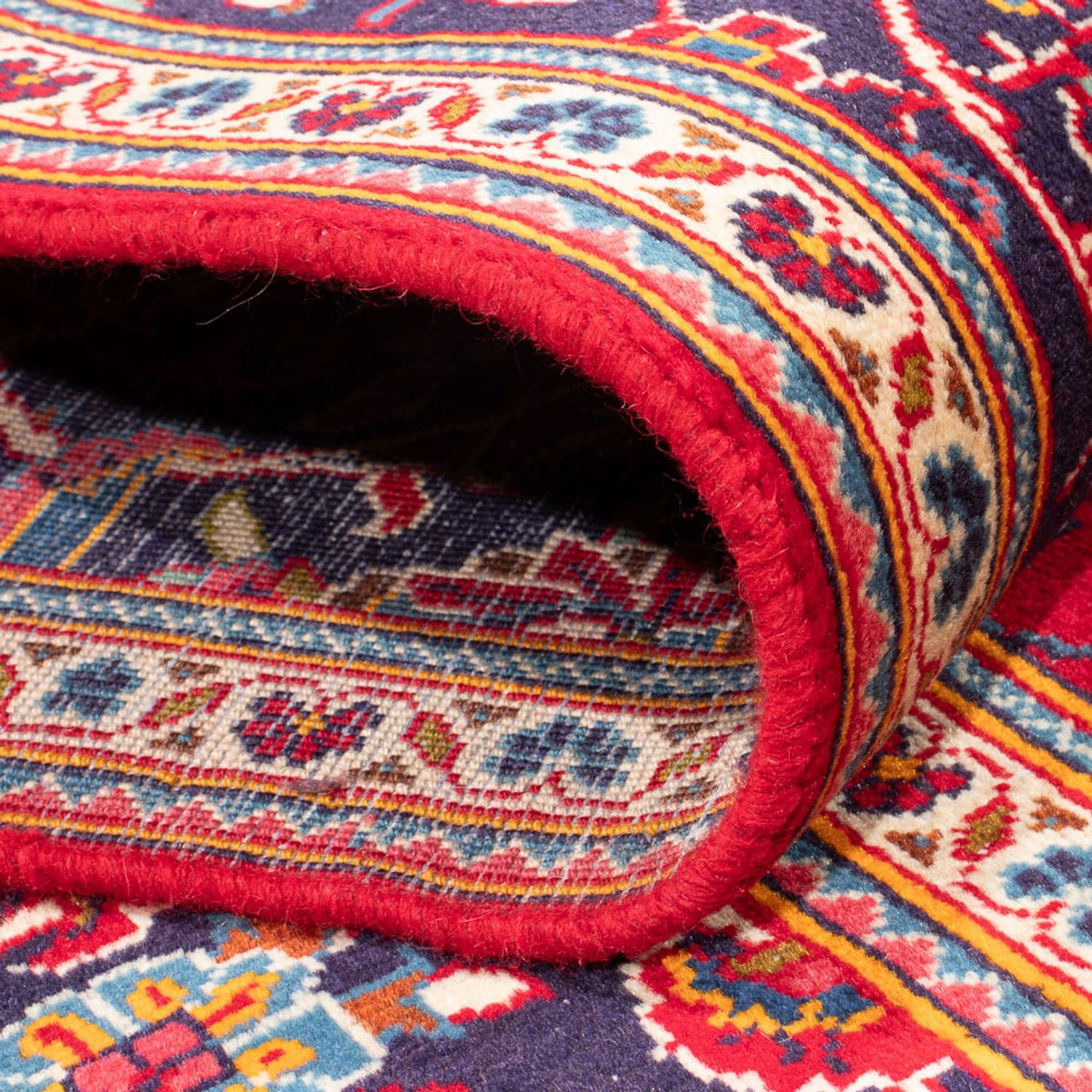 Tappeto Persero - Keshan - 295 x 196 cm - rosso