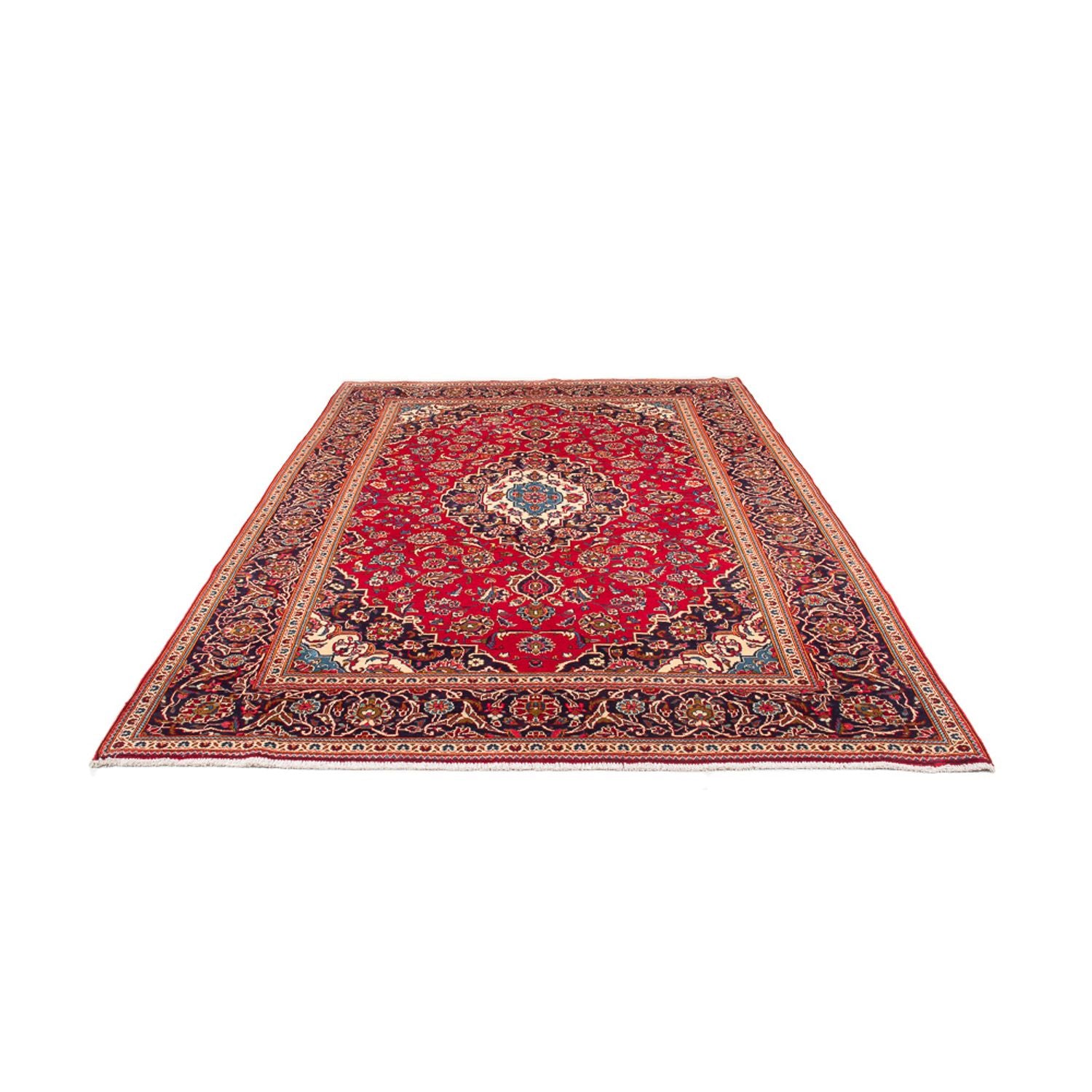 Tappeto Persero - Keshan - 295 x 196 cm - rosso