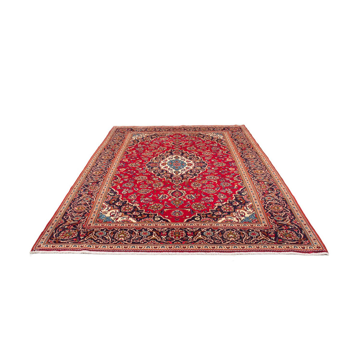 Tappeto Persero - Keshan - 295 x 196 cm - rosso