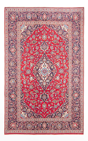 Tappeto Persero - Keshan - 295 x 197 cm - rosso