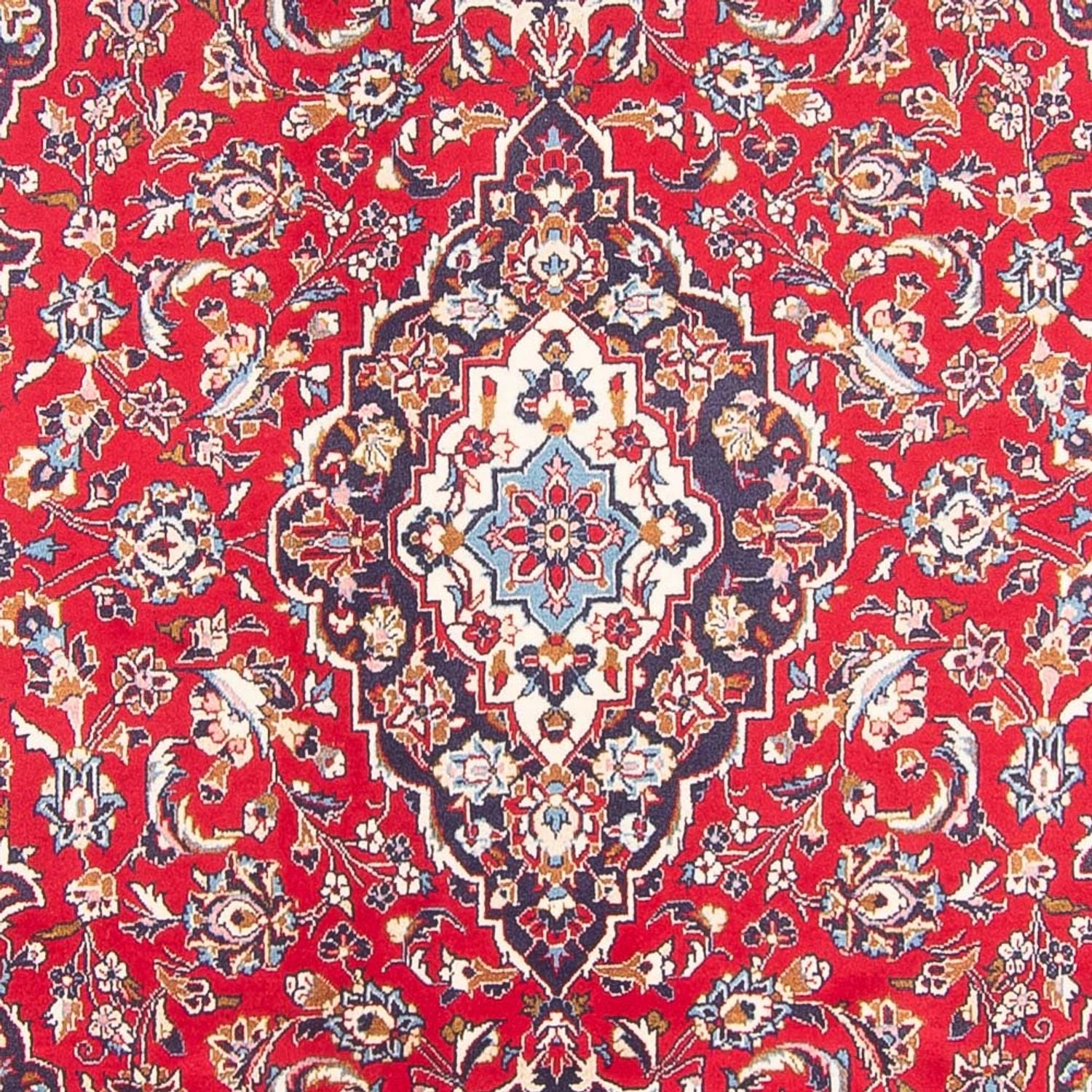 Tappeto Persero - Keshan - 295 x 197 cm - rosso