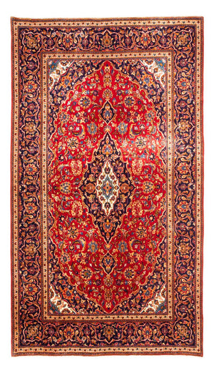 Tappeto Persero - Keshan - 303 x 192 cm - rosso