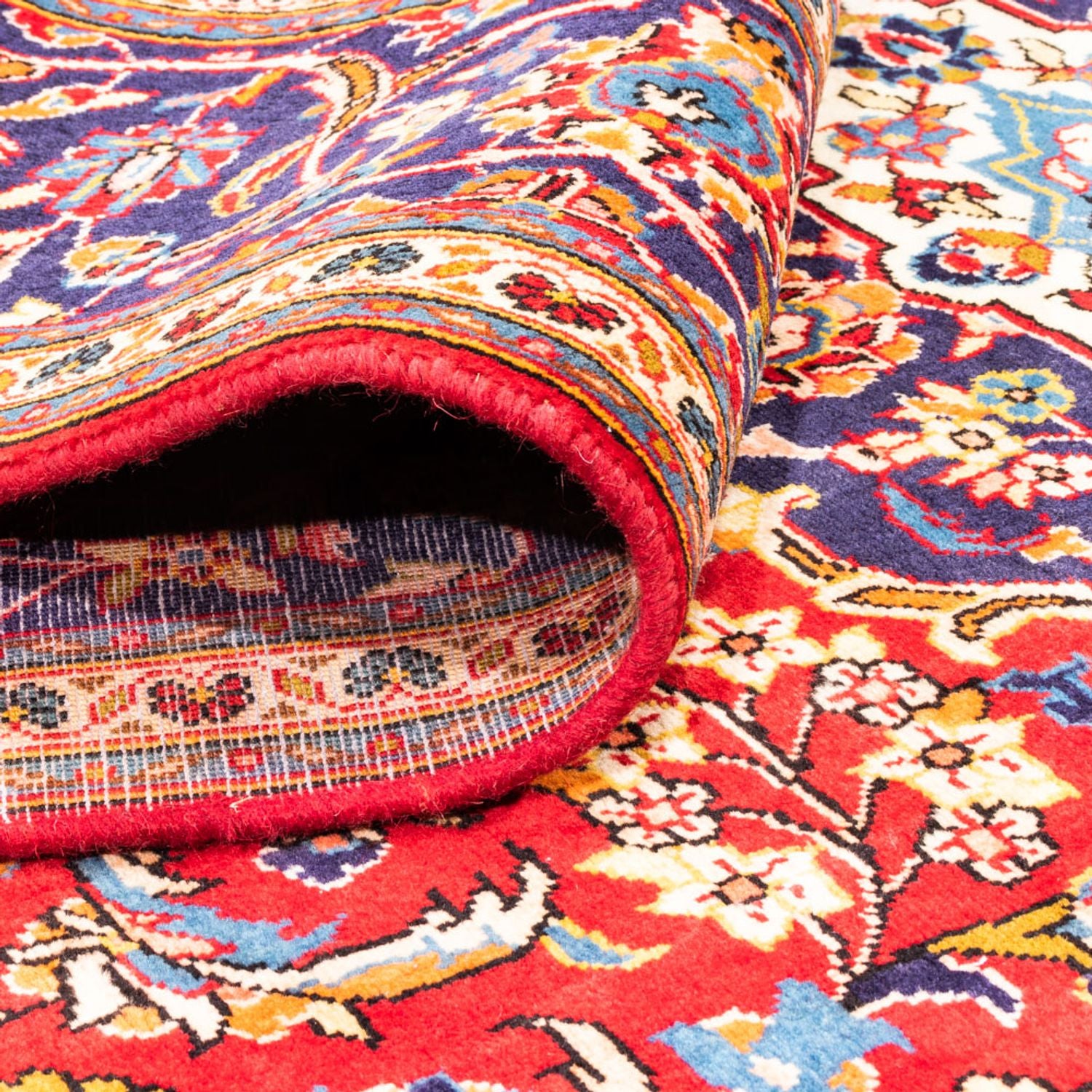 Tappeto Persero - Keshan - 303 x 192 cm - rosso