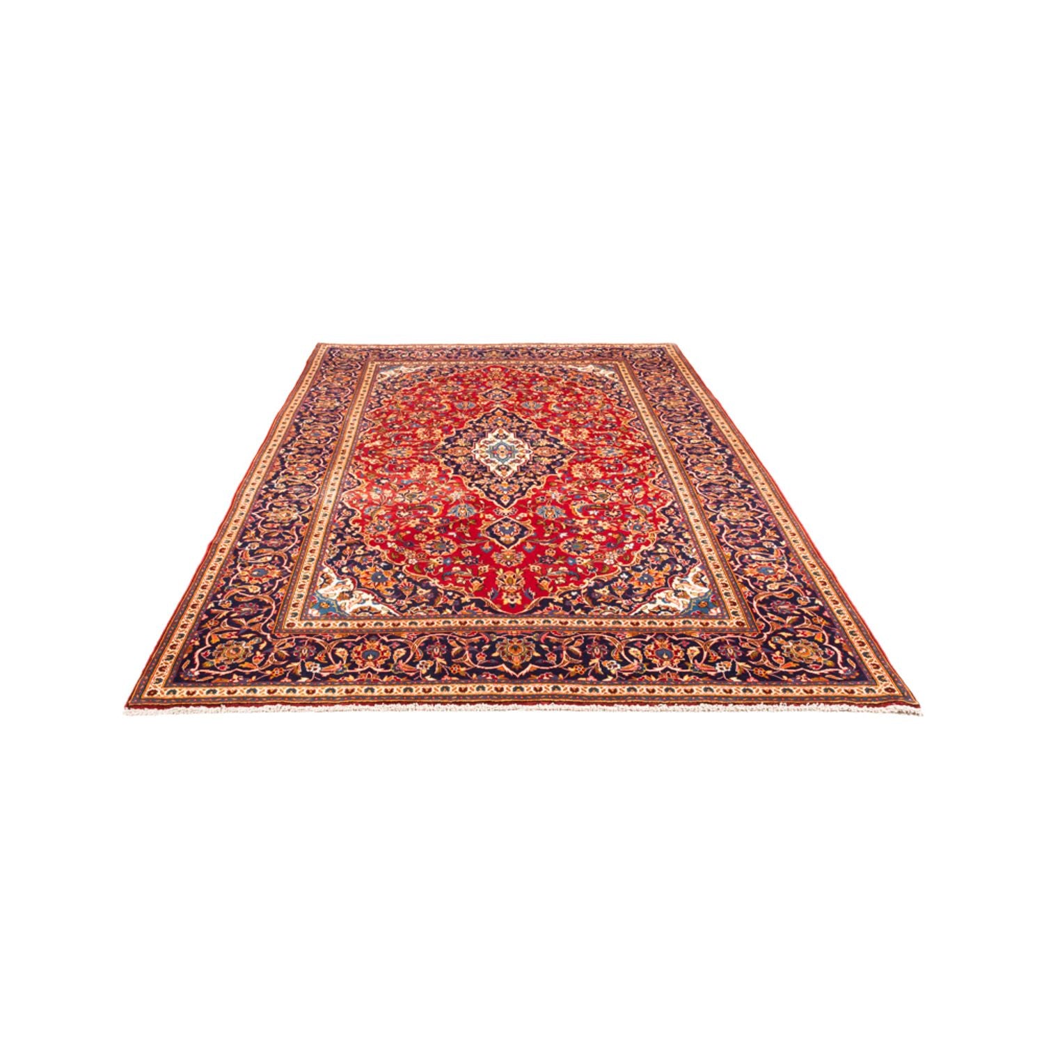 Tappeto Persero - Keshan - 303 x 192 cm - rosso
