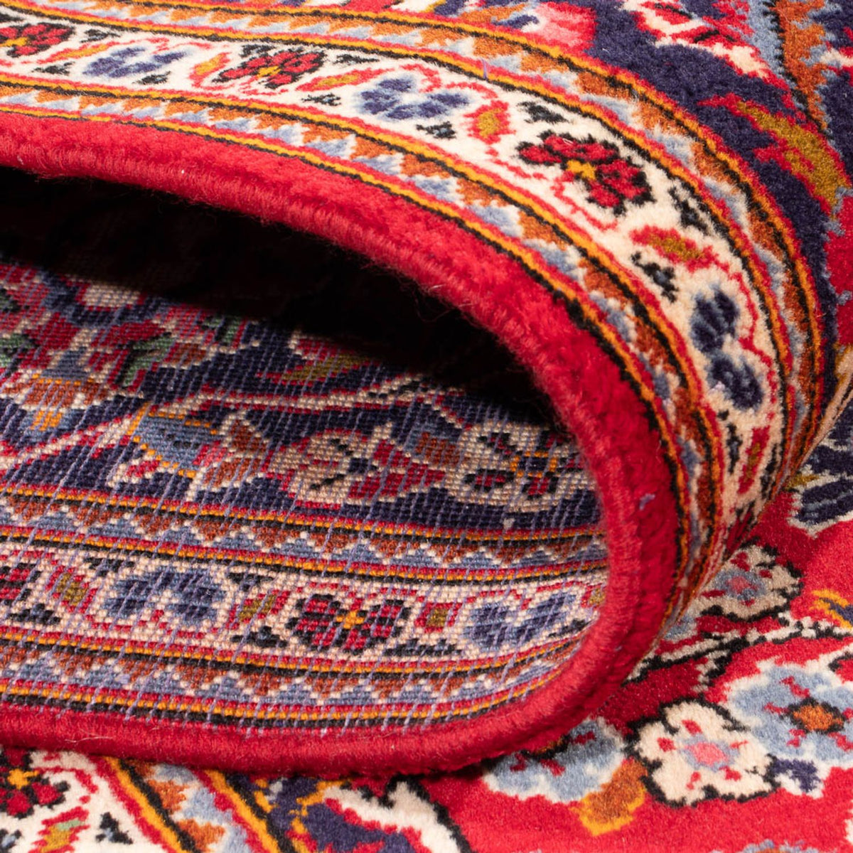 Tappeto Persero - Keshan - 298 x 196 cm - rosso