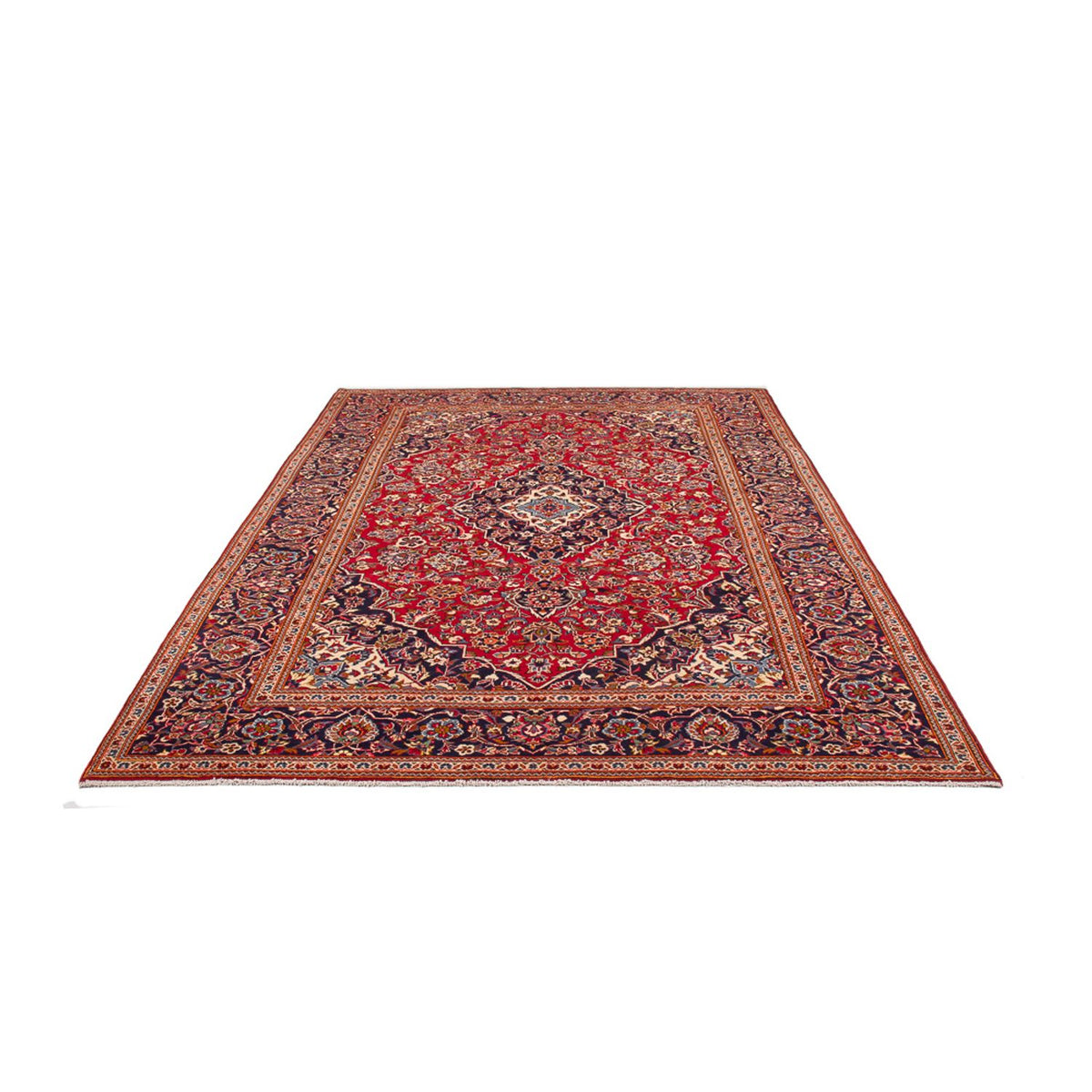 Tappeto Persero - Keshan - 298 x 196 cm - rosso