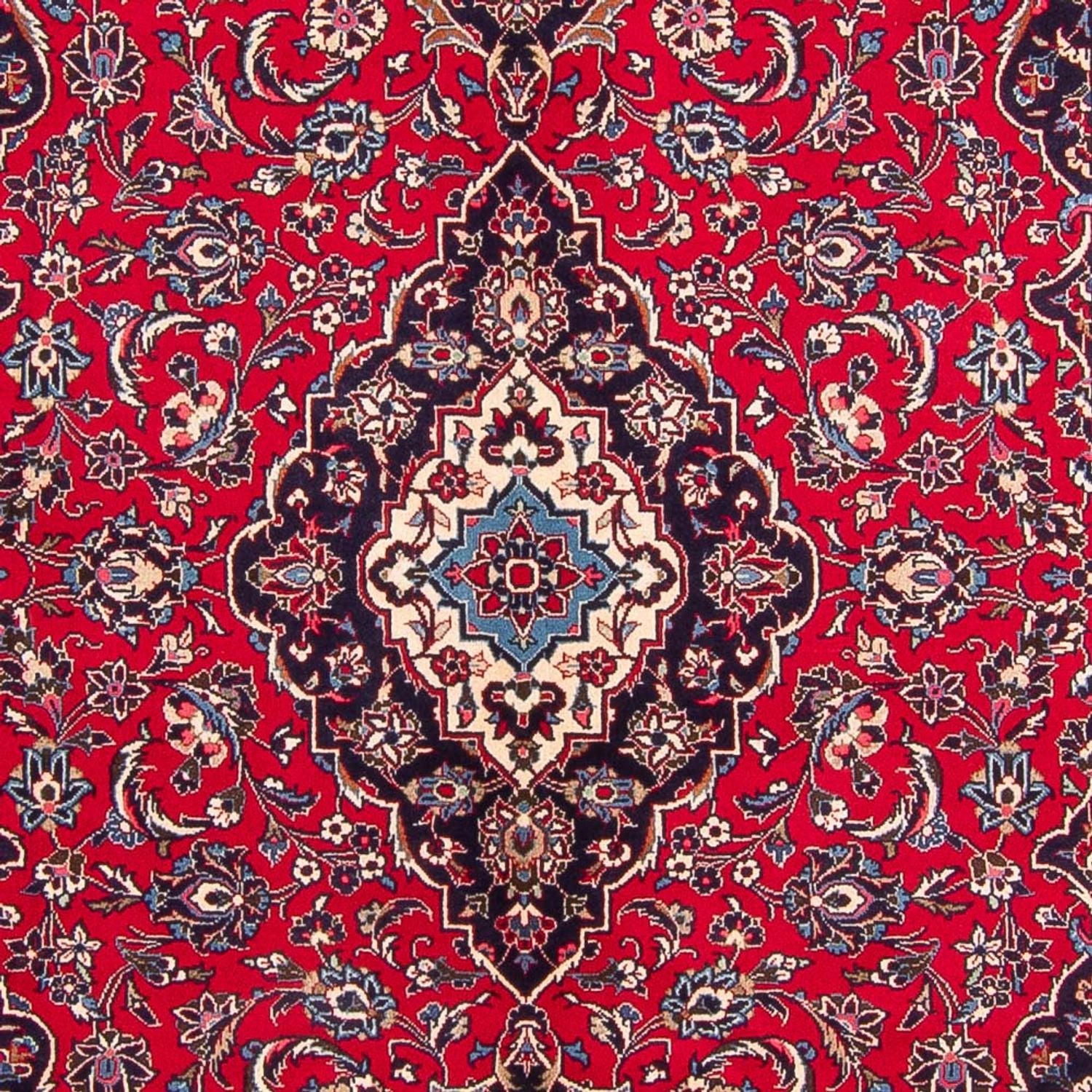 Tappeto Persero - Keshan - 297 x 197 cm - rosso