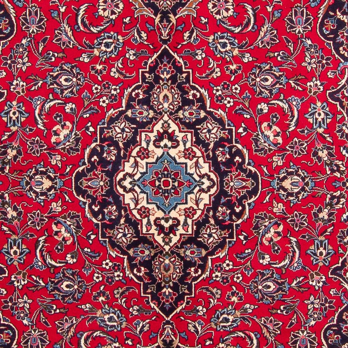 Tappeto Persero - Keshan - 297 x 197 cm - rosso
