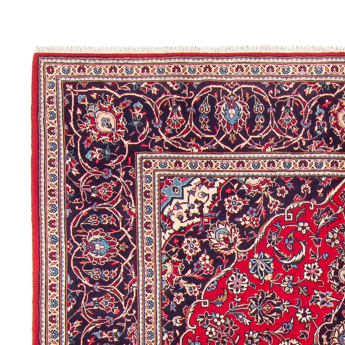 Tappeto Persero - Keshan - 297 x 197 cm - rosso
