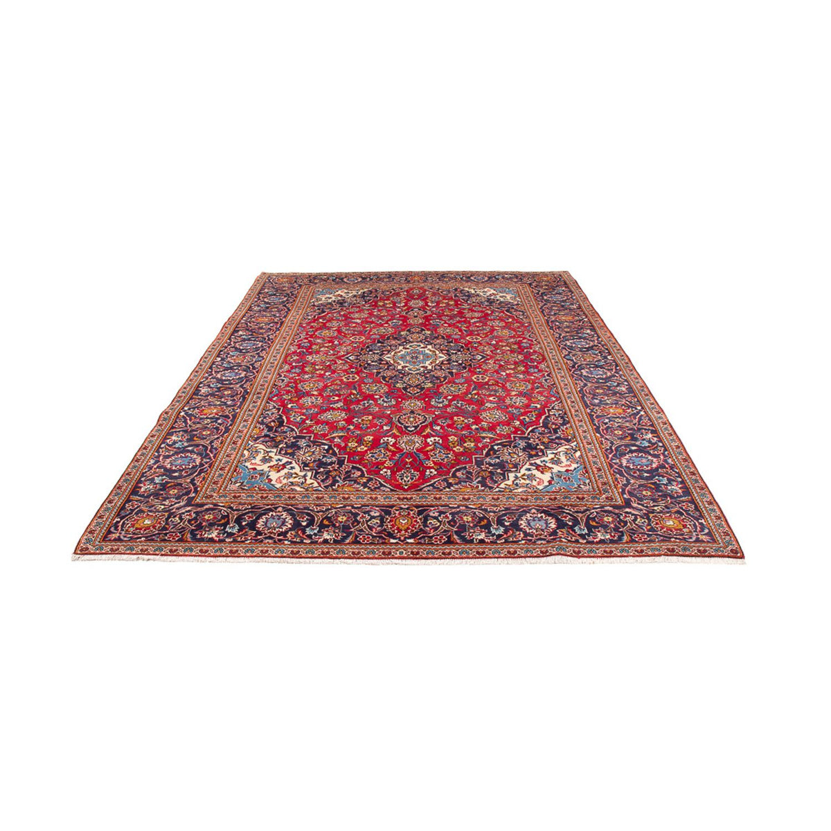 Tappeto Persero - Keshan - 297 x 197 cm - rosso