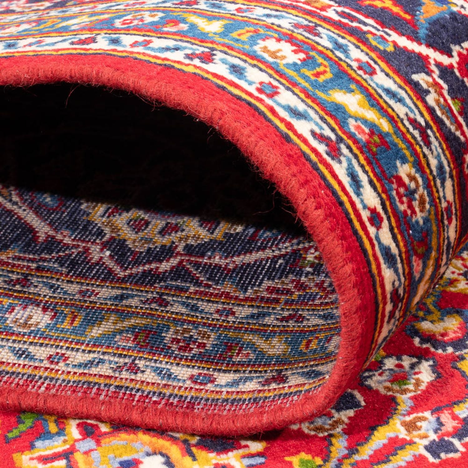 Tappeto Persero - Keshan - 305 x 192 cm - rosso