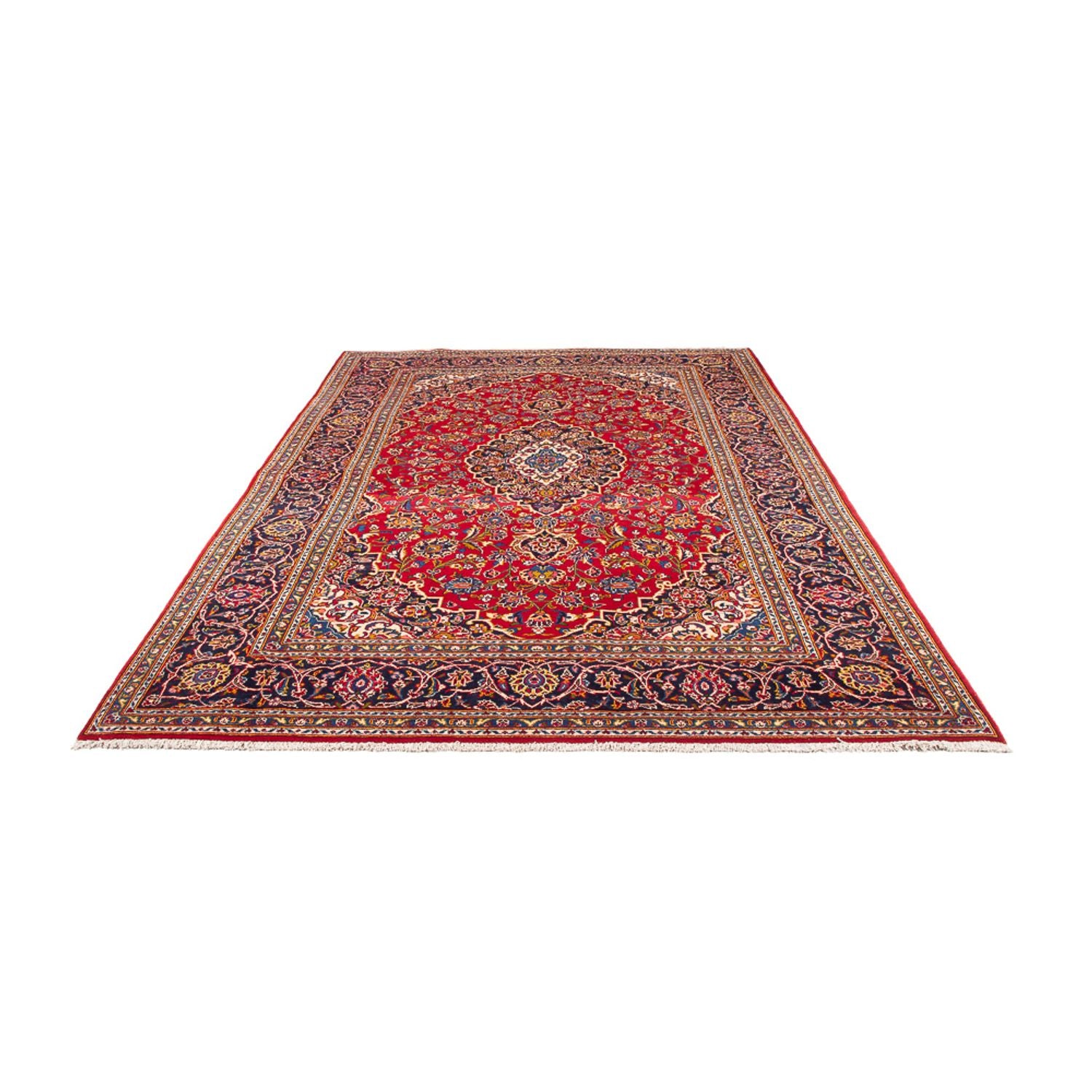 Tappeto Persero - Keshan - 305 x 192 cm - rosso
