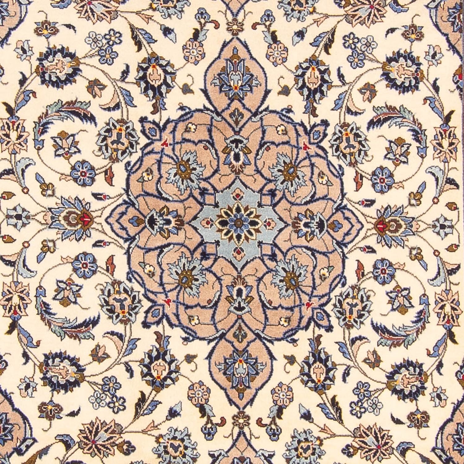 Tappeto Persero - Keshan - 306 x 192 cm - crema
