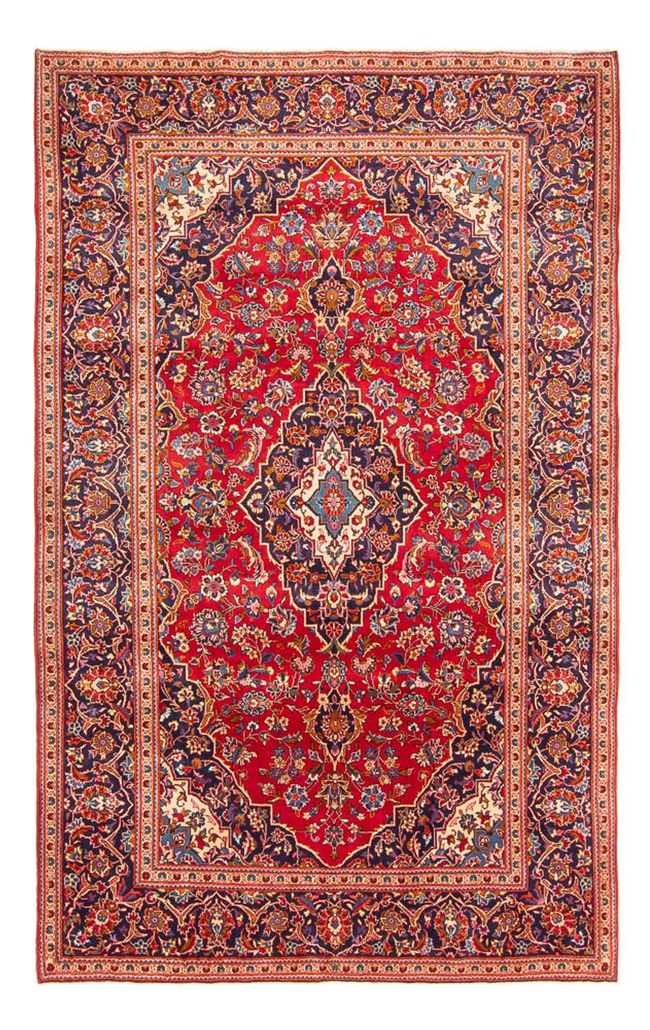Tappeto Persero - Keshan - 298 x 198 cm - rosso