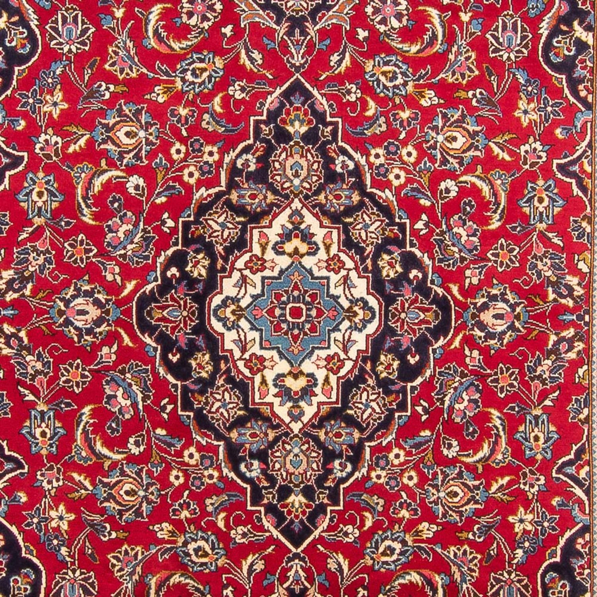 Tappeto Persero - Keshan - 295 x 200 cm - rosso