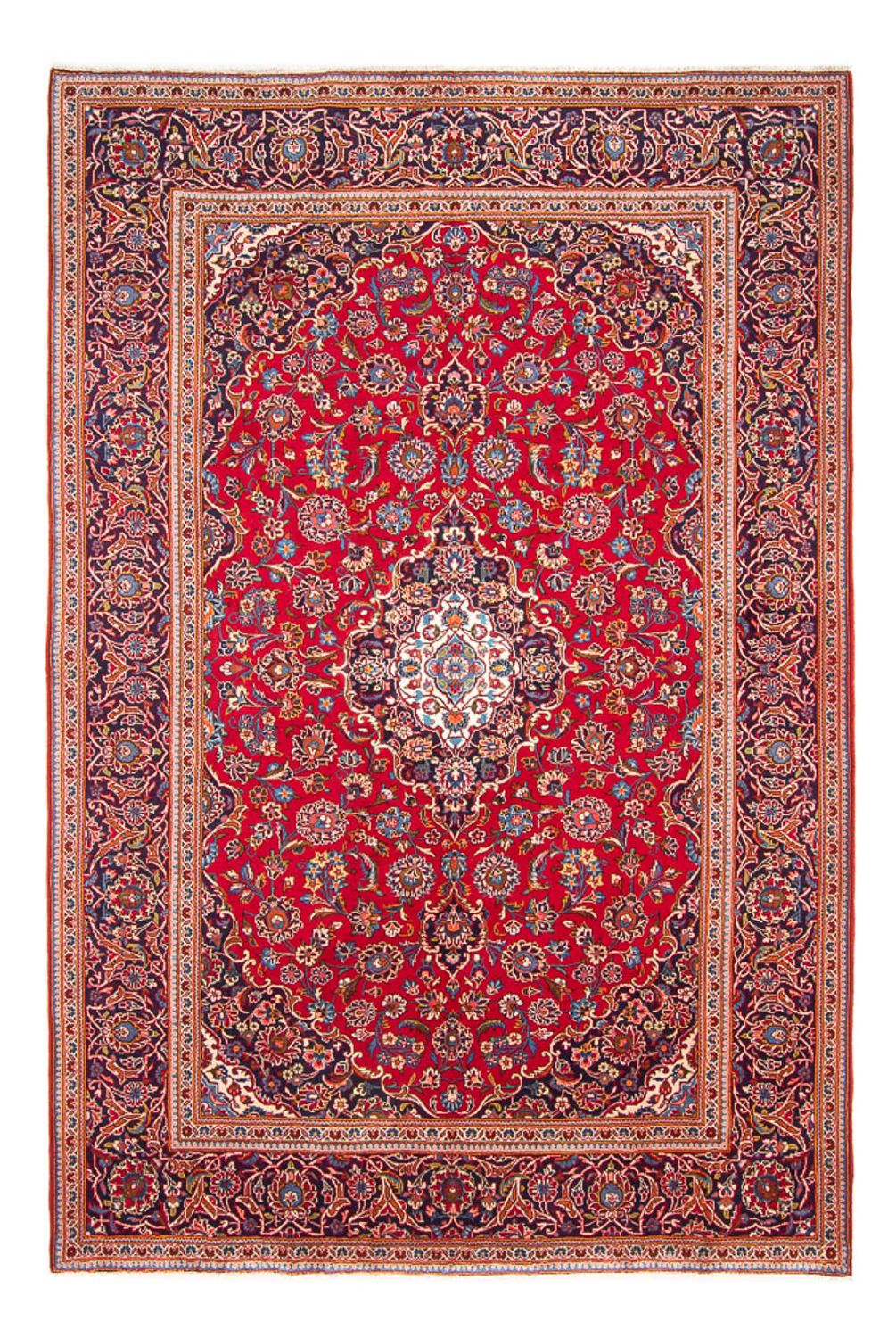 Tappeto Persero - Keshan - 300 x 197 cm - rosso