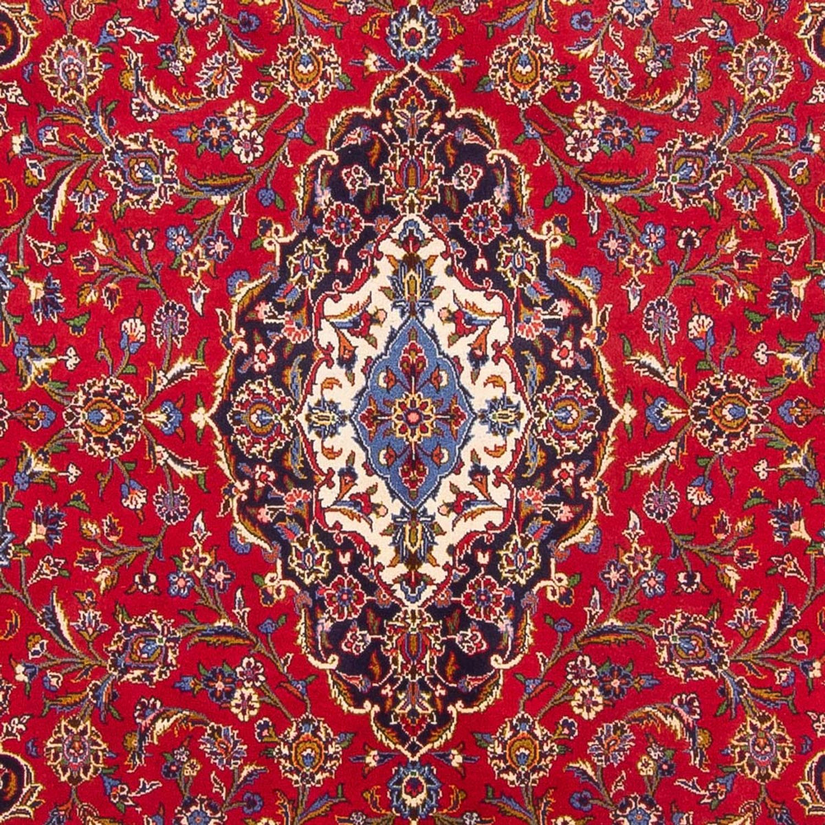 Tappeto Persero - Keshan - 293 x 202 cm - rosso