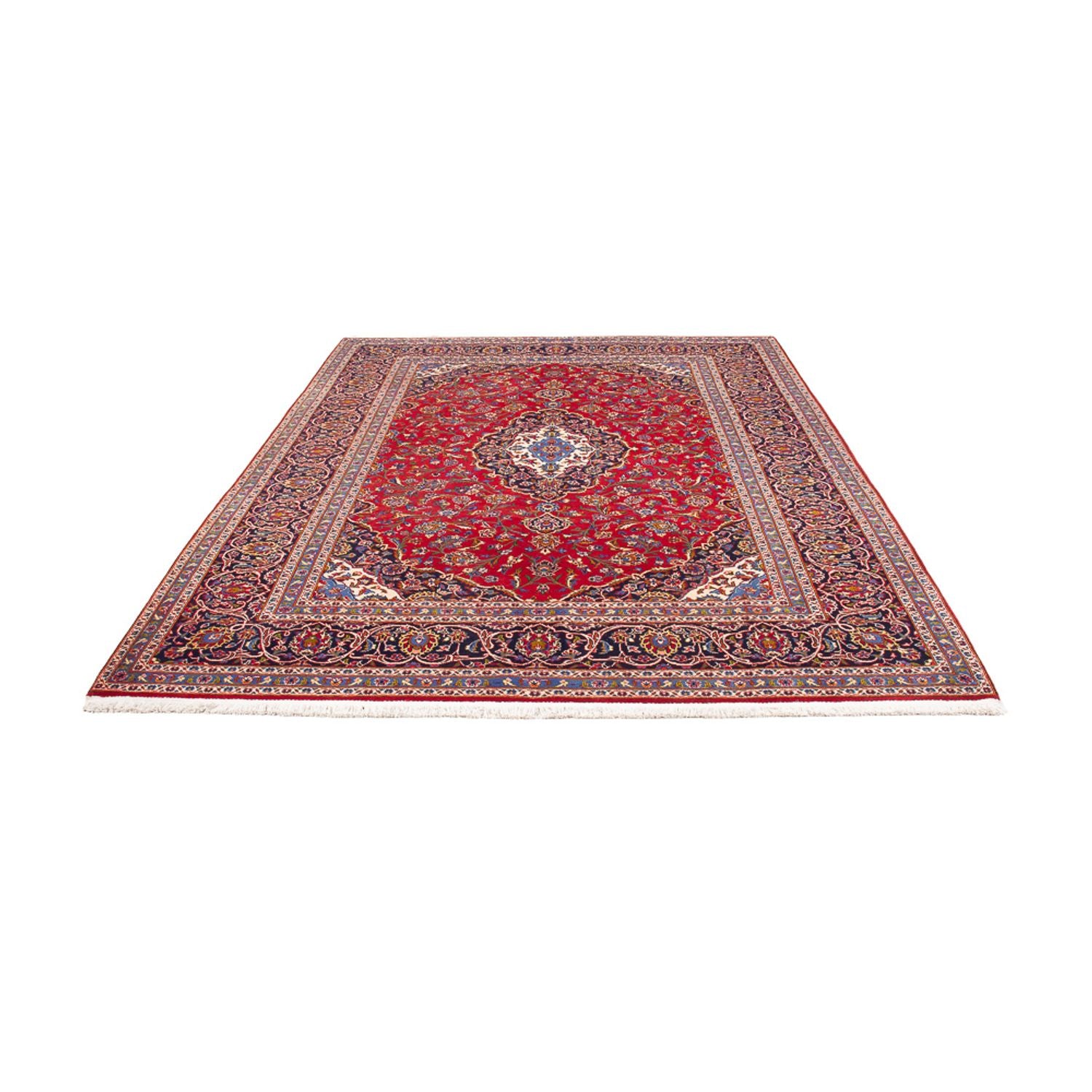 Tappeto Persero - Keshan - 293 x 202 cm - rosso