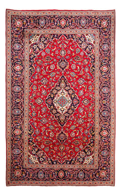 Tappeto Persero - Keshan - 294 x 202 cm - rosso