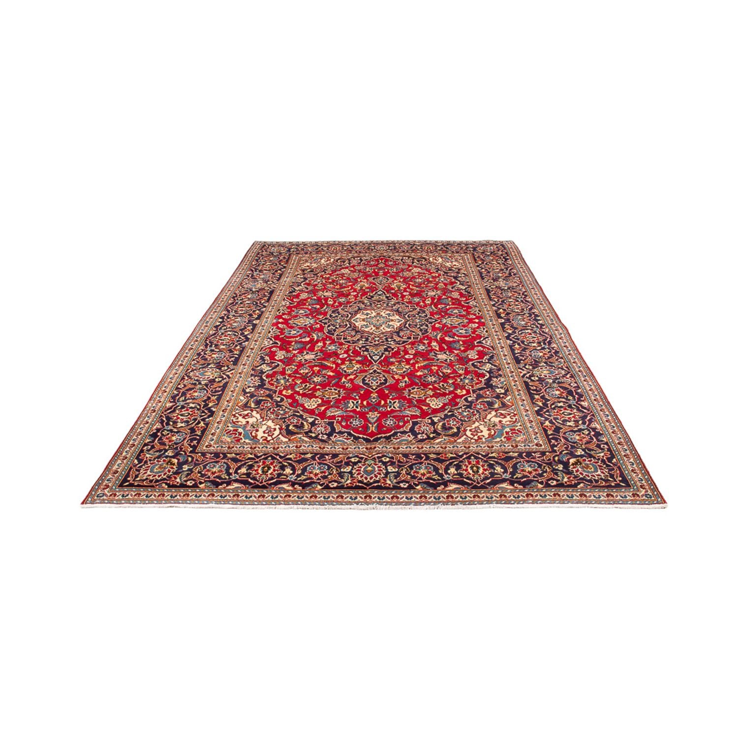 Tappeto Persero - Keshan - 310 x 192 cm - rosso
