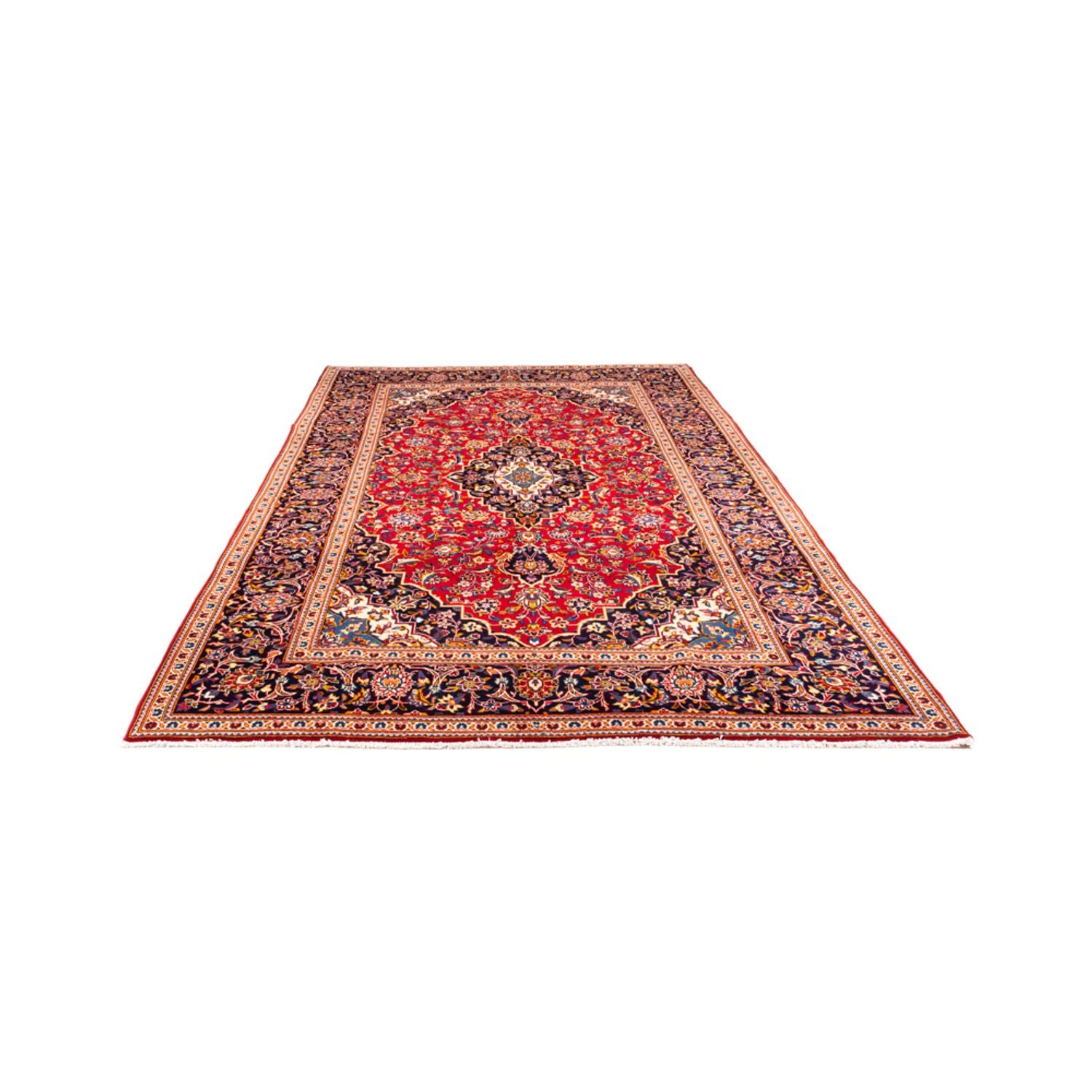 Tappeto Persero - Keshan - 310 x 193 cm - rosso