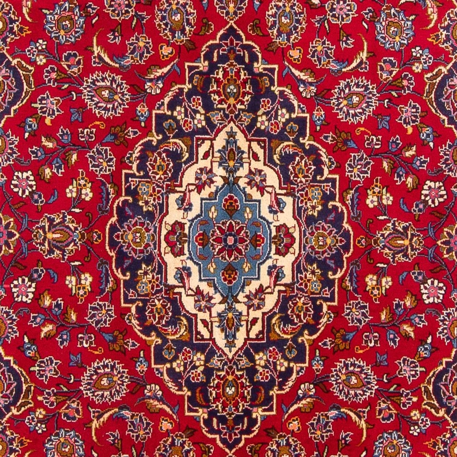 Tappeto Persero - Keshan - 306 x 196 cm - rosso