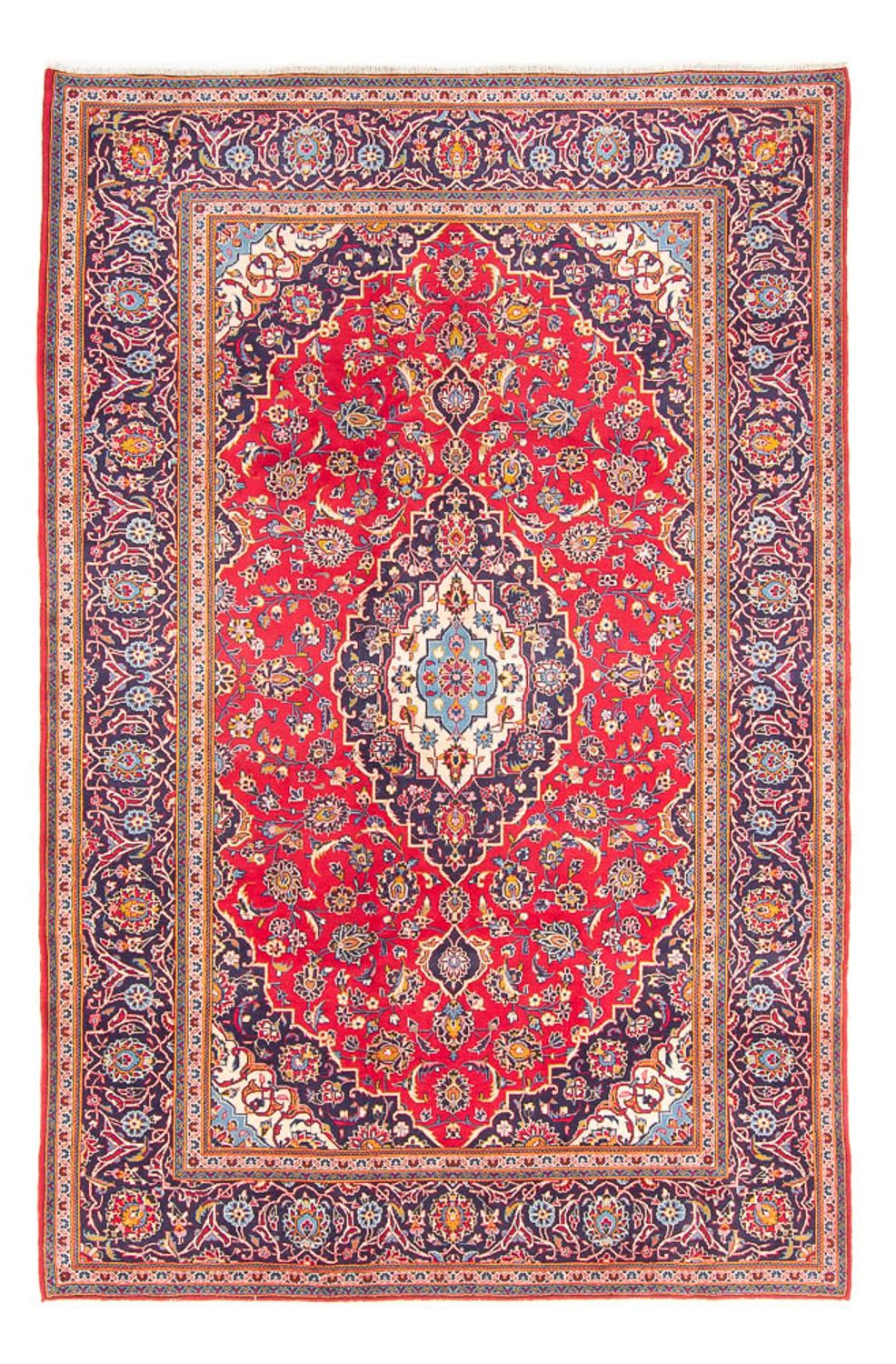 Tappeto Persero - Keshan - 300 x 200 cm - rosso