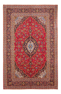 Tappeto Persero - Keshan - 296 x 203 cm - rosso