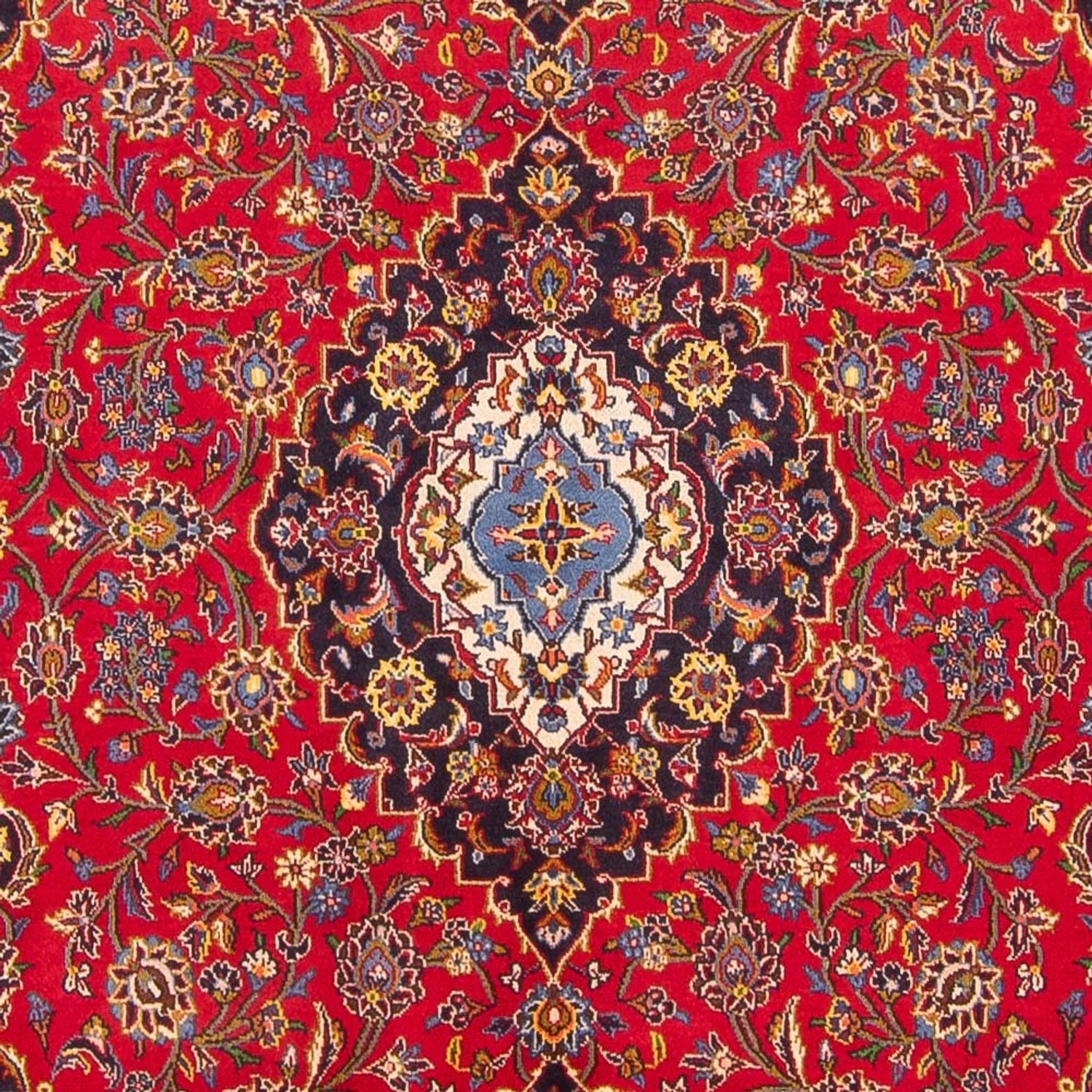 Tappeto Persero - Keshan - 296 x 203 cm - rosso