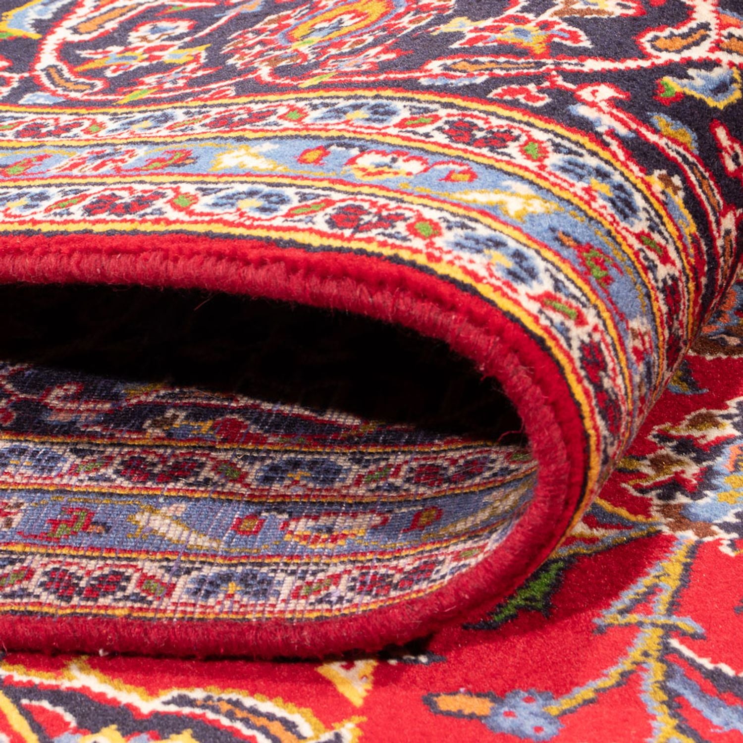 Tappeto Persero - Keshan - 296 x 203 cm - rosso