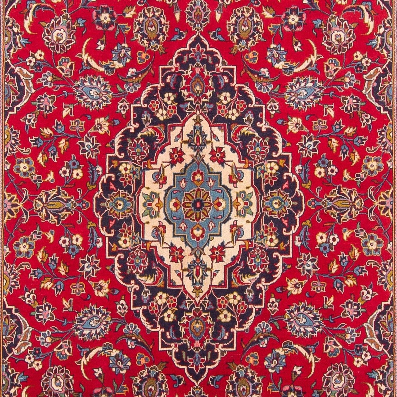 Tappeto Persero - Keshan - 310 x 194 cm - rosso