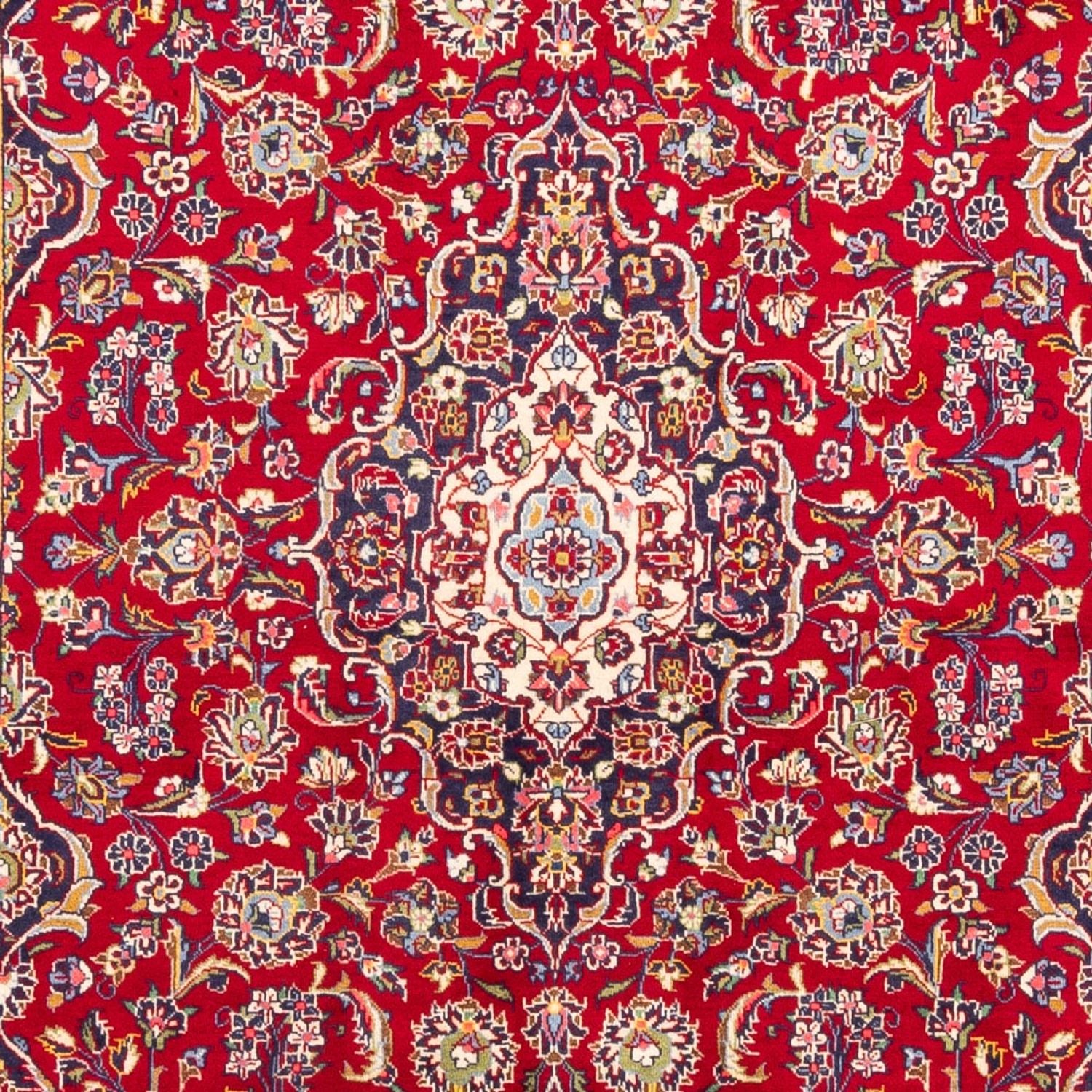 Tappeto Persero - Keshan - 302 x 200 cm - rosso