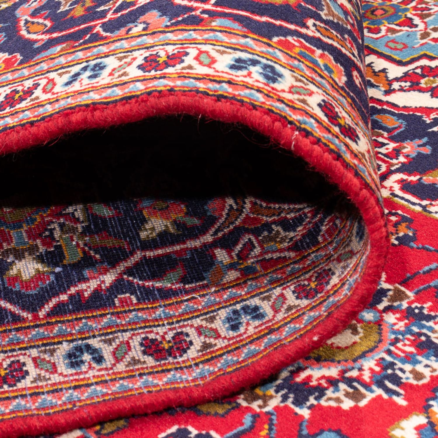 Tappeto Persero - Keshan - 310 x 195 cm - rosso
